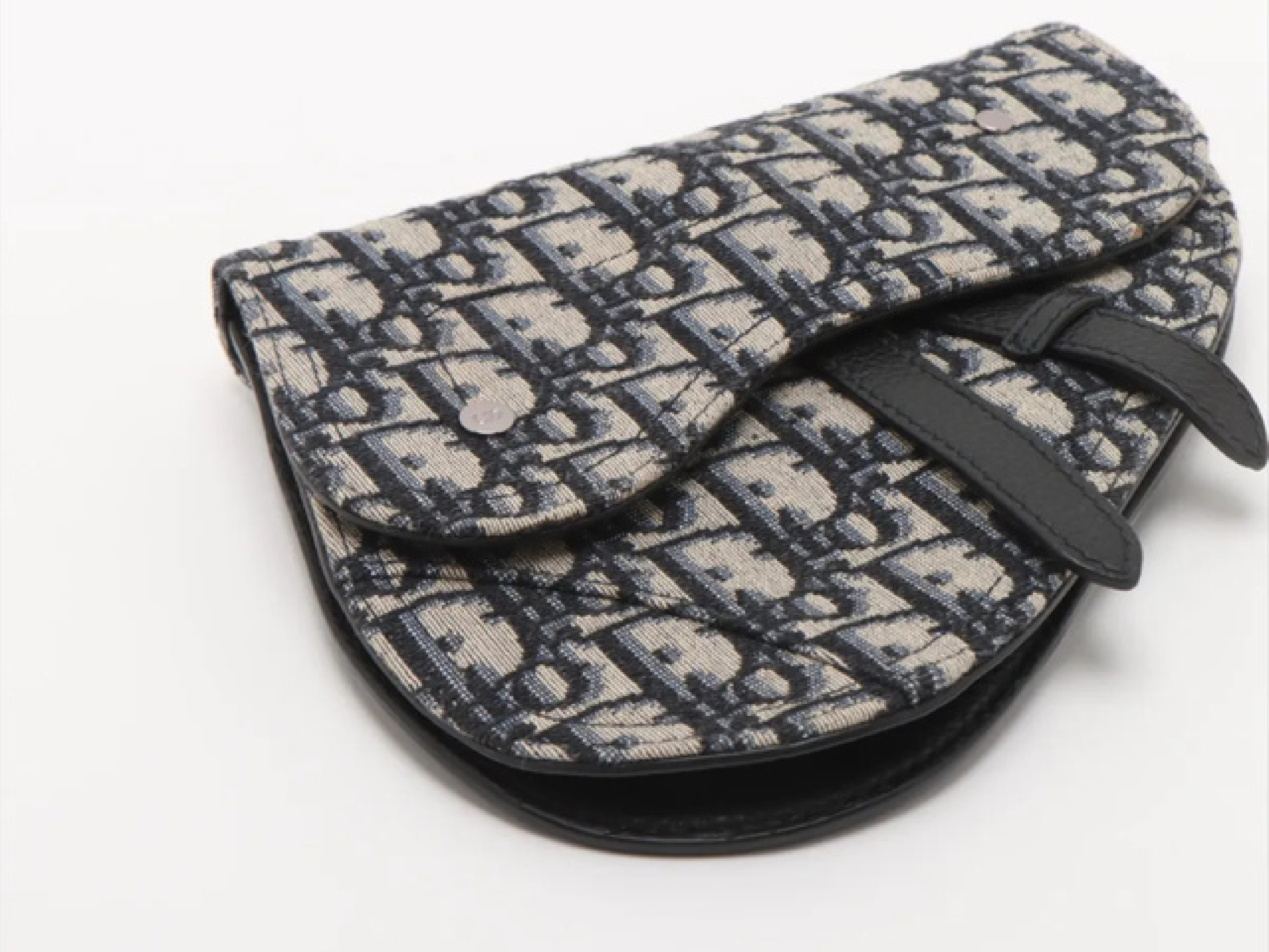 Oblique Saddle Bag Shoulder Bag — view 4