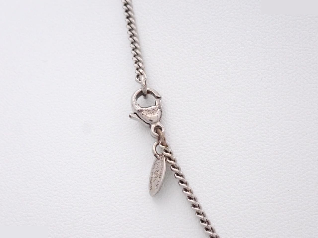 Necklace with markings; chain approximately 43cm long. — view 2