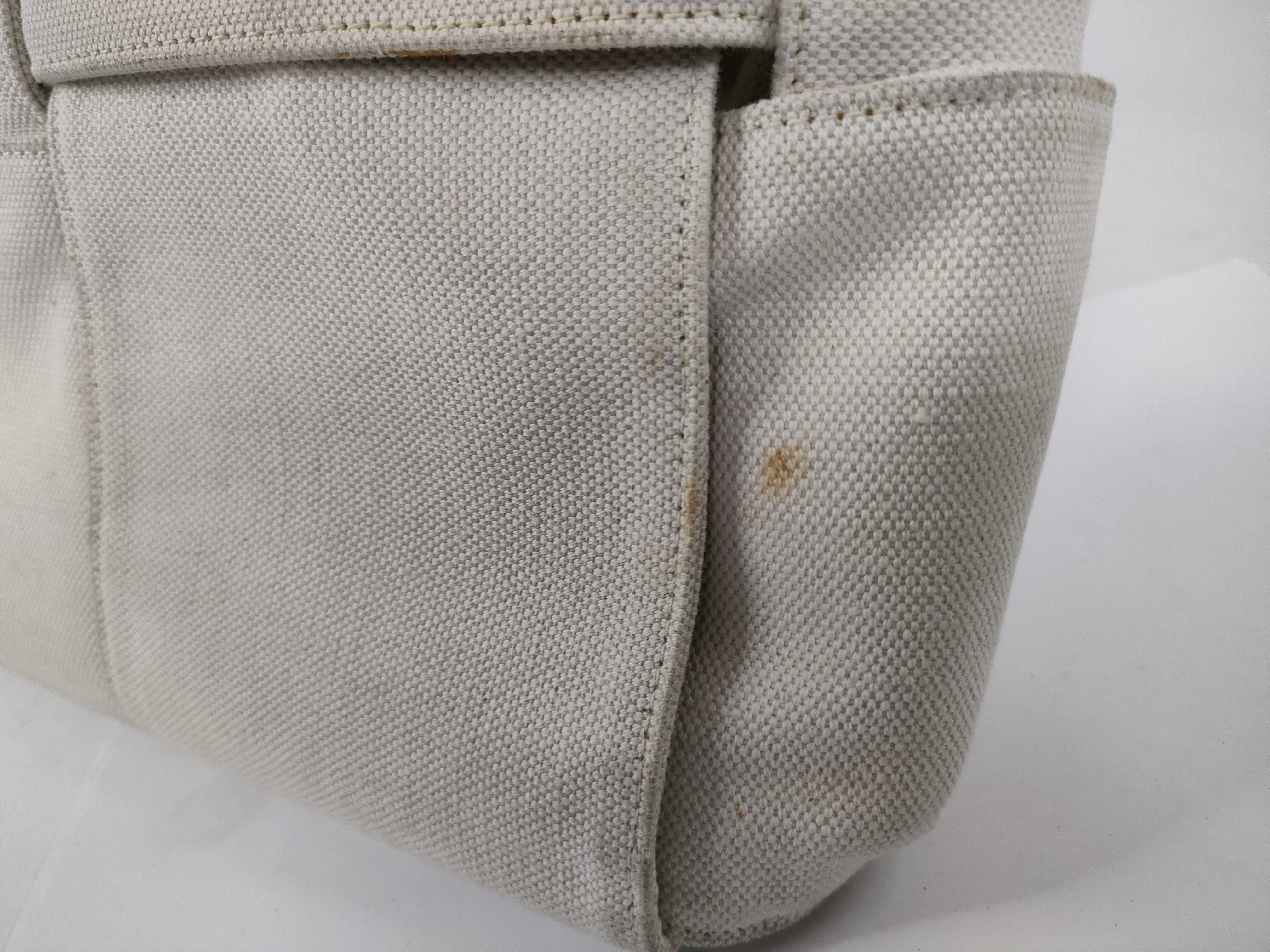 Maxi Intrecciato Tote Bag, Ivory — view 15