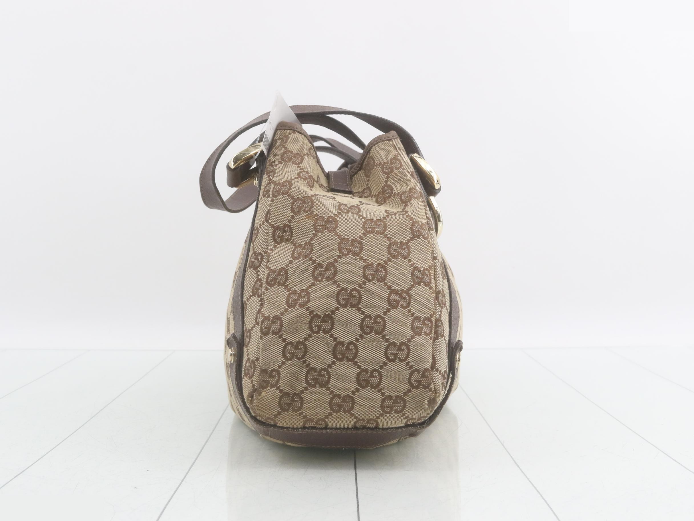 Shoulder bag, tote bag, Abbey GG, canvas x leather — view 4