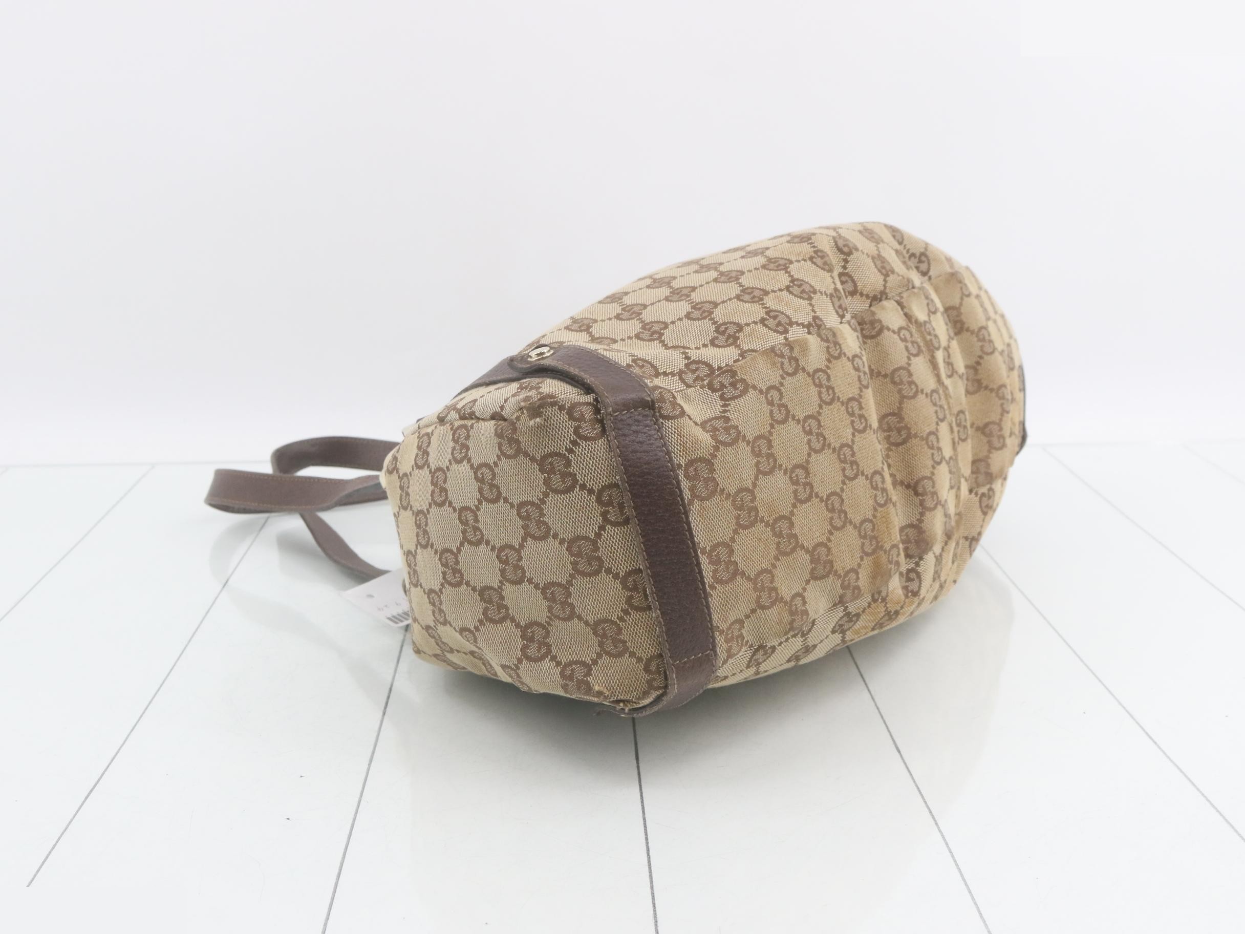 Shoulder bag, tote bag, Abbey GG, canvas x leather — view 5