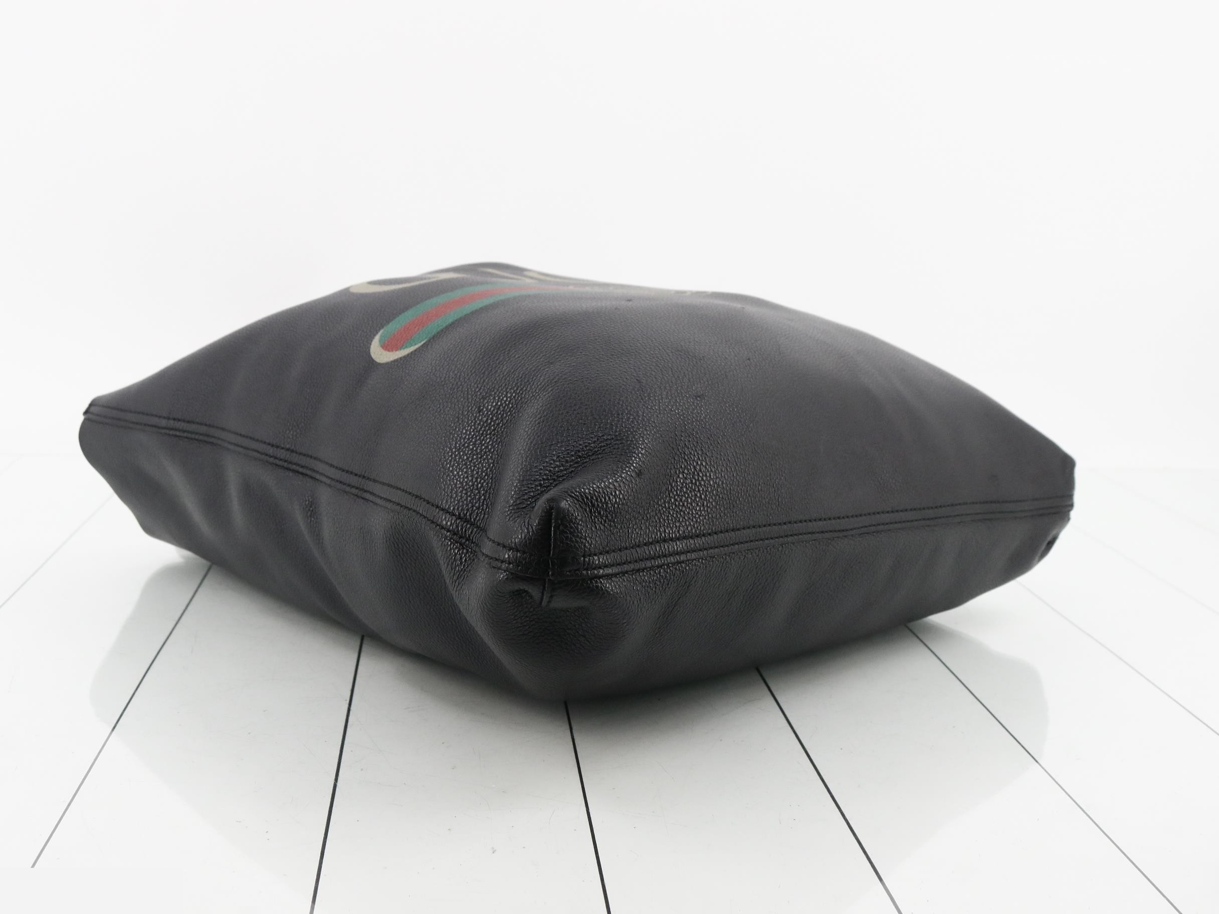 Tote Bag, Leather, Interlocking — view 5