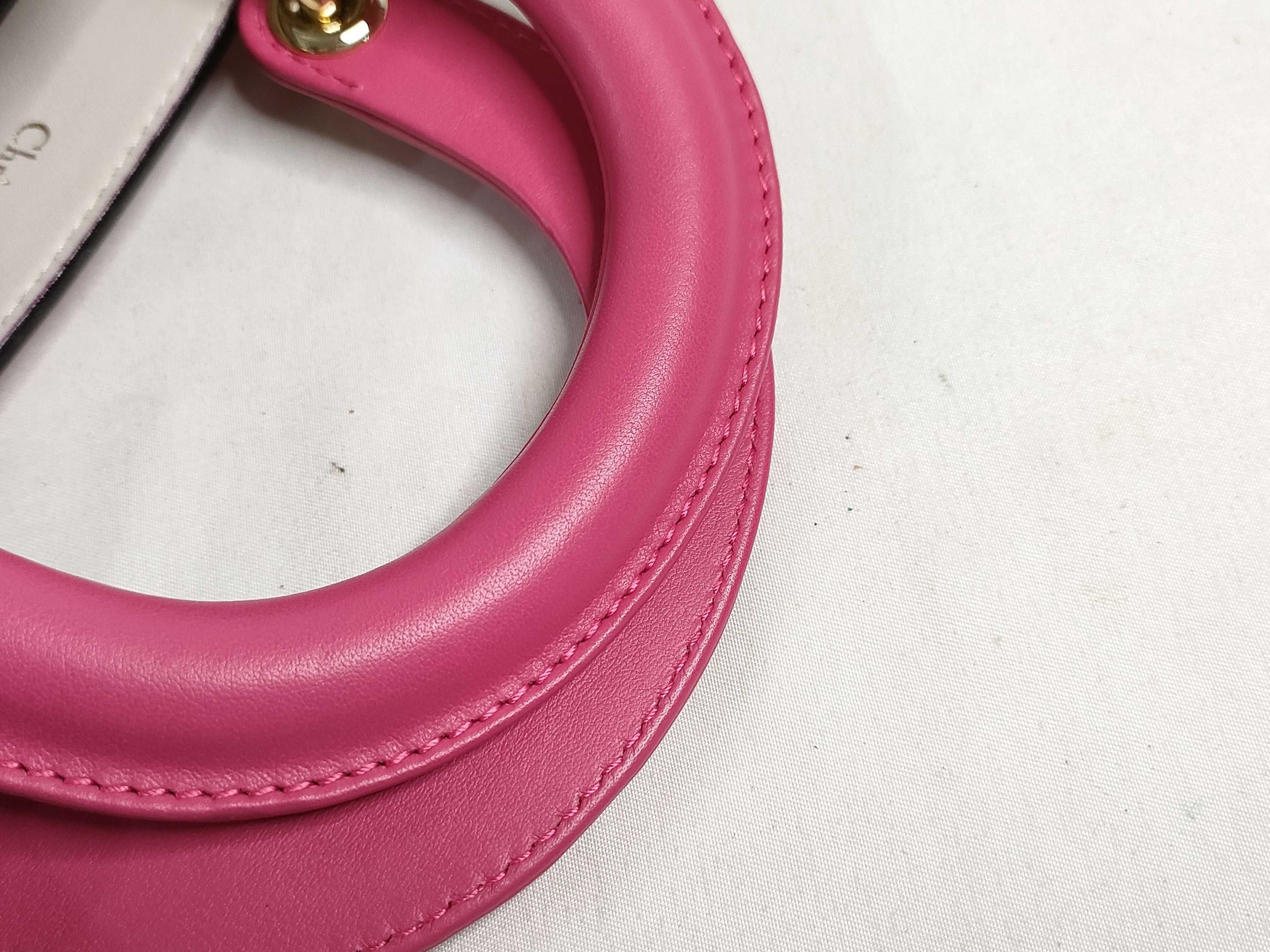 KR - Christian Diorissimo Leather 2-Way Handbag Pink - Grade B Handbag — view 4