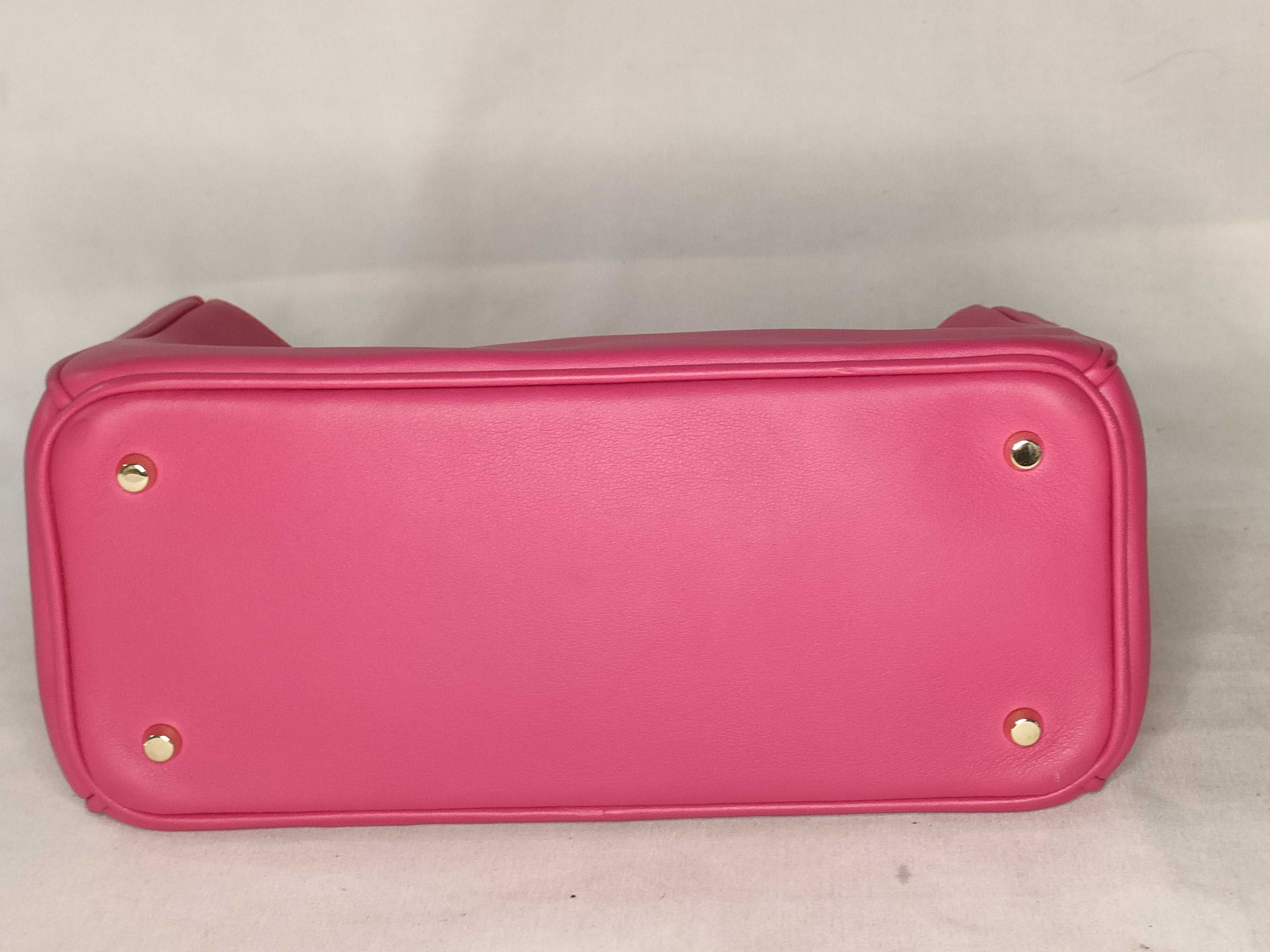 KR - Christian Diorissimo Leather 2-Way Handbag Pink - Grade B Handbag — view 8