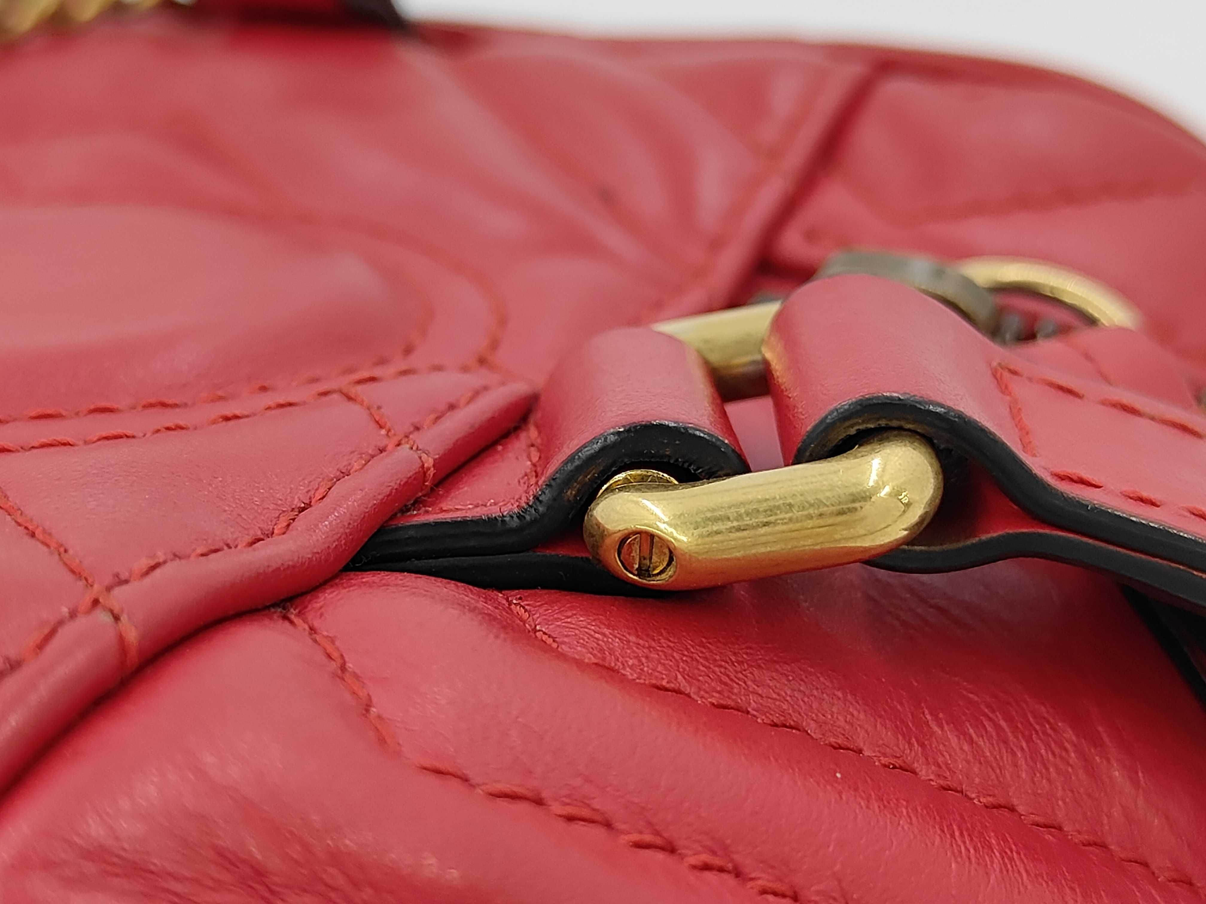 GG Marmont Quilted Backpack Vanity Bag — view 5