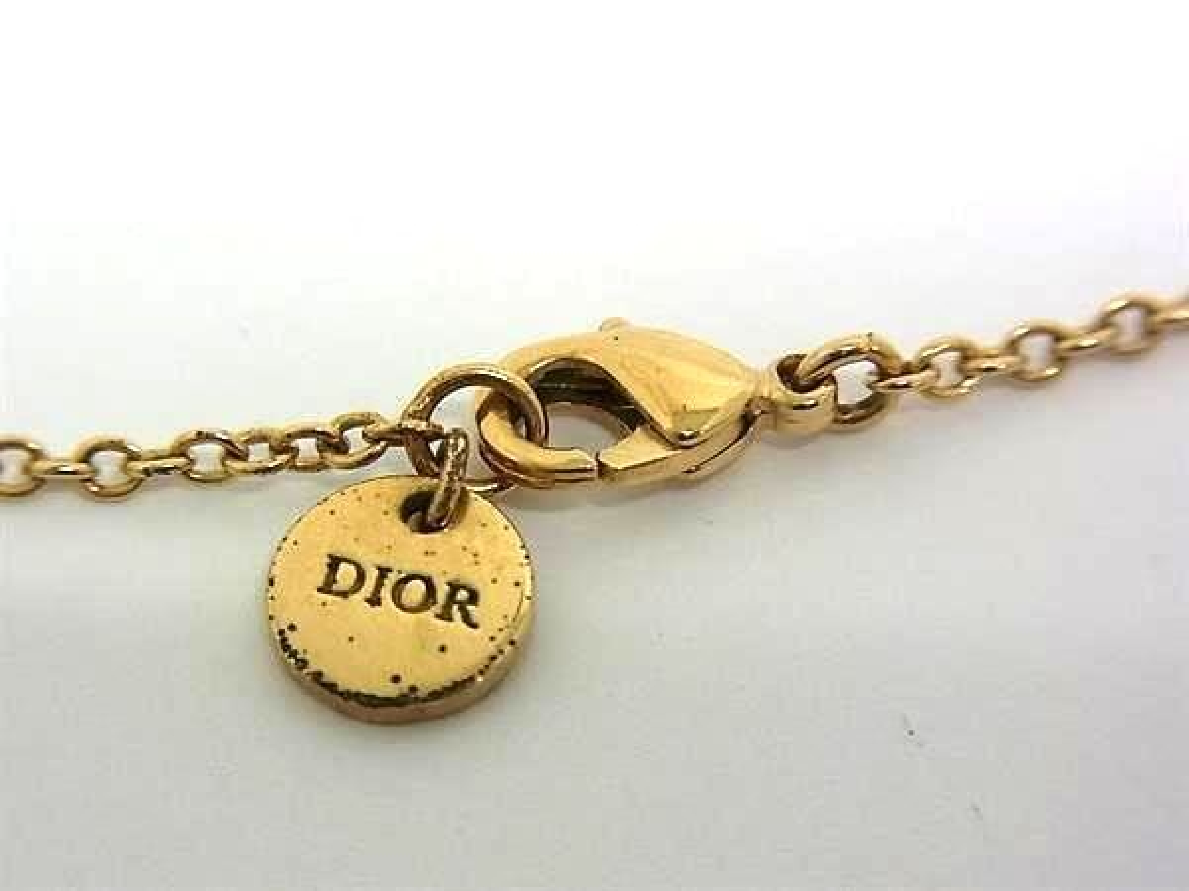 CD Rhinestone Necklace — view 3