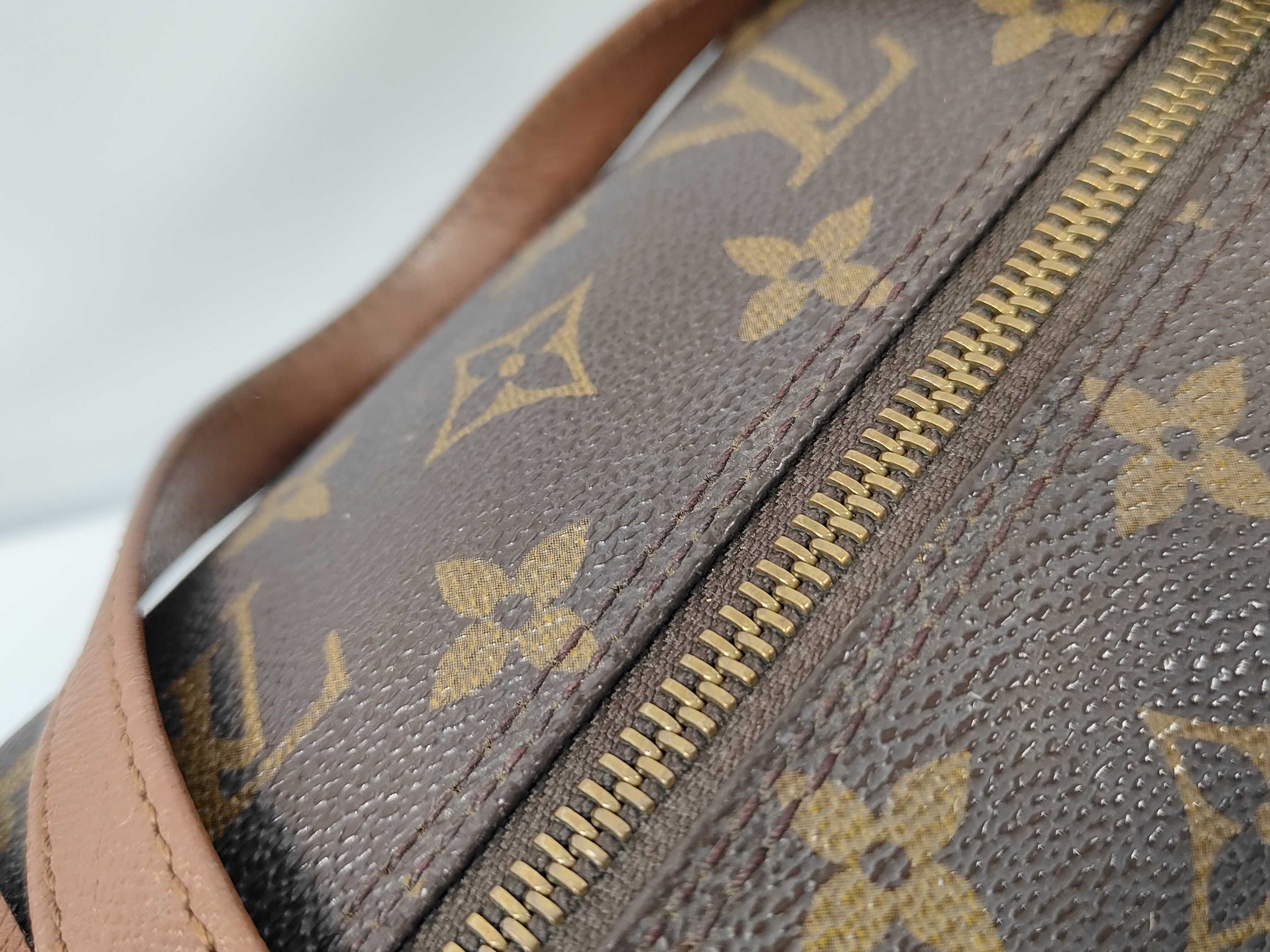 Monogram Old Papillon Tote Bag with Small Pouch — view 8
