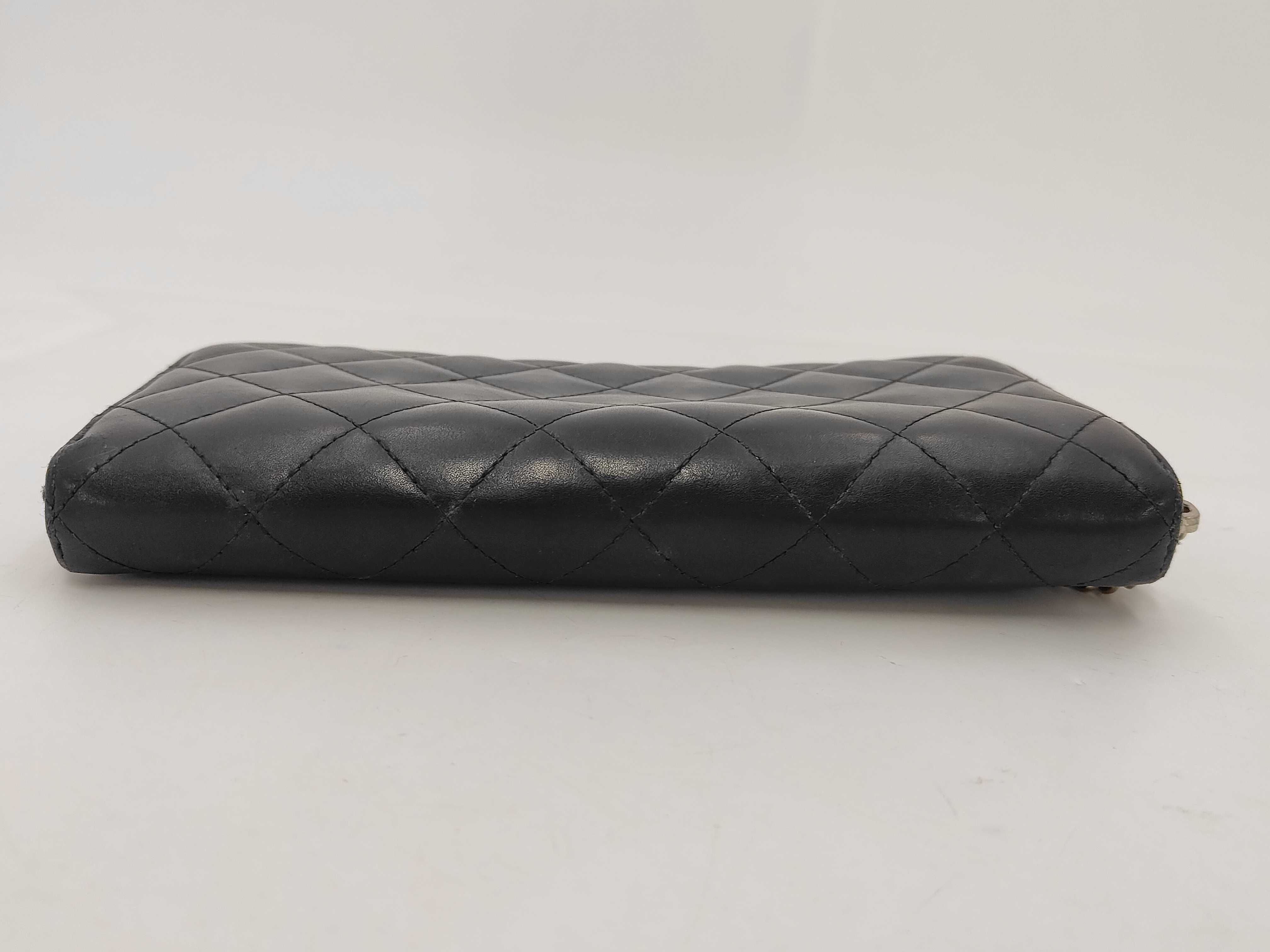 Cambon Round Zip Long Wallet with Serial Number Sticker (16 series) — view 3