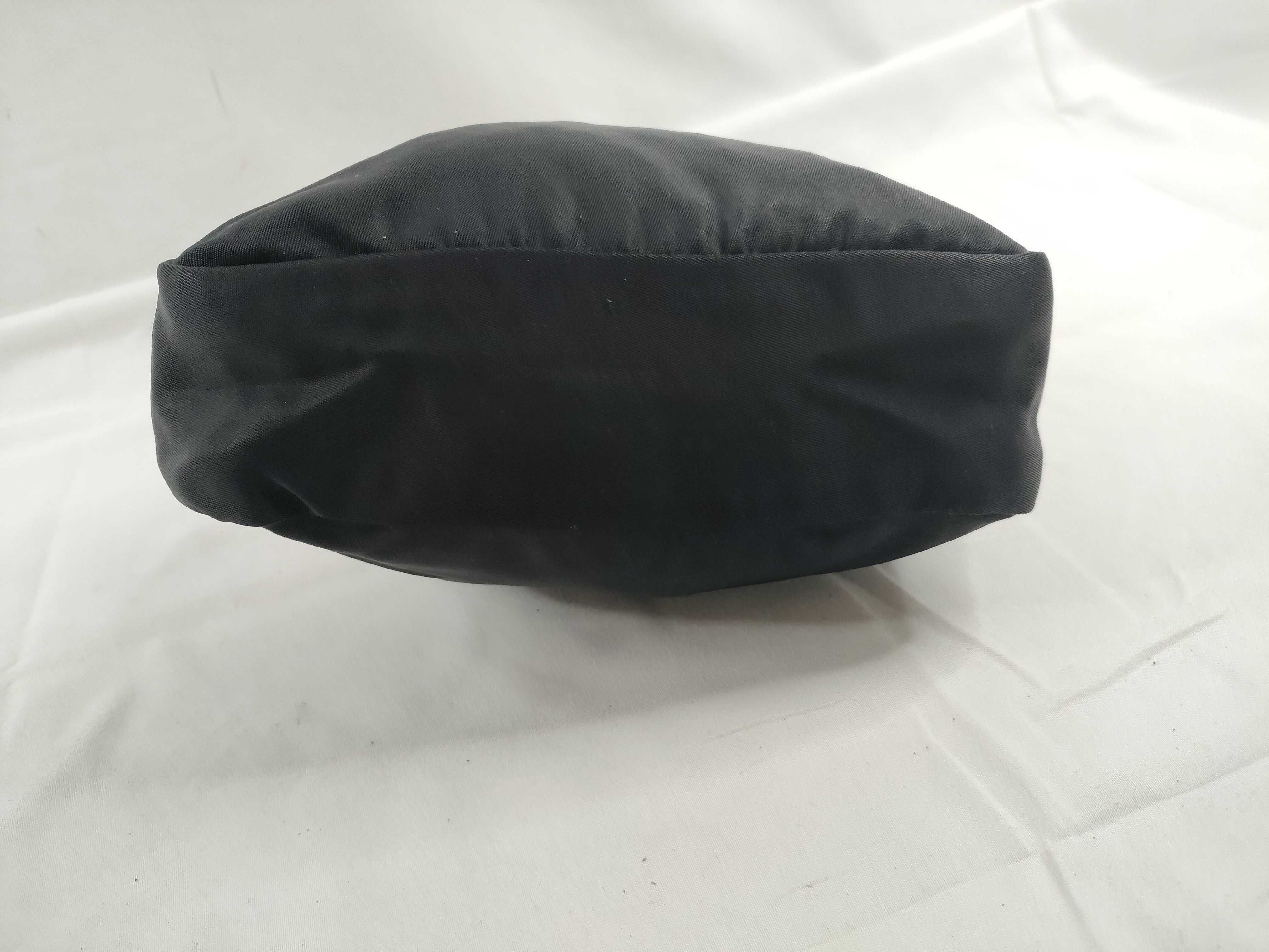 Nylon Prada Triangle Logo Nylon Pouch — view 4