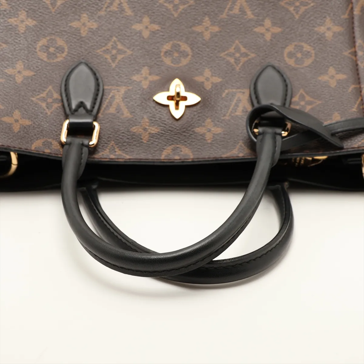Monogram Flower Tote M43550 AH3119 Brown — view 5