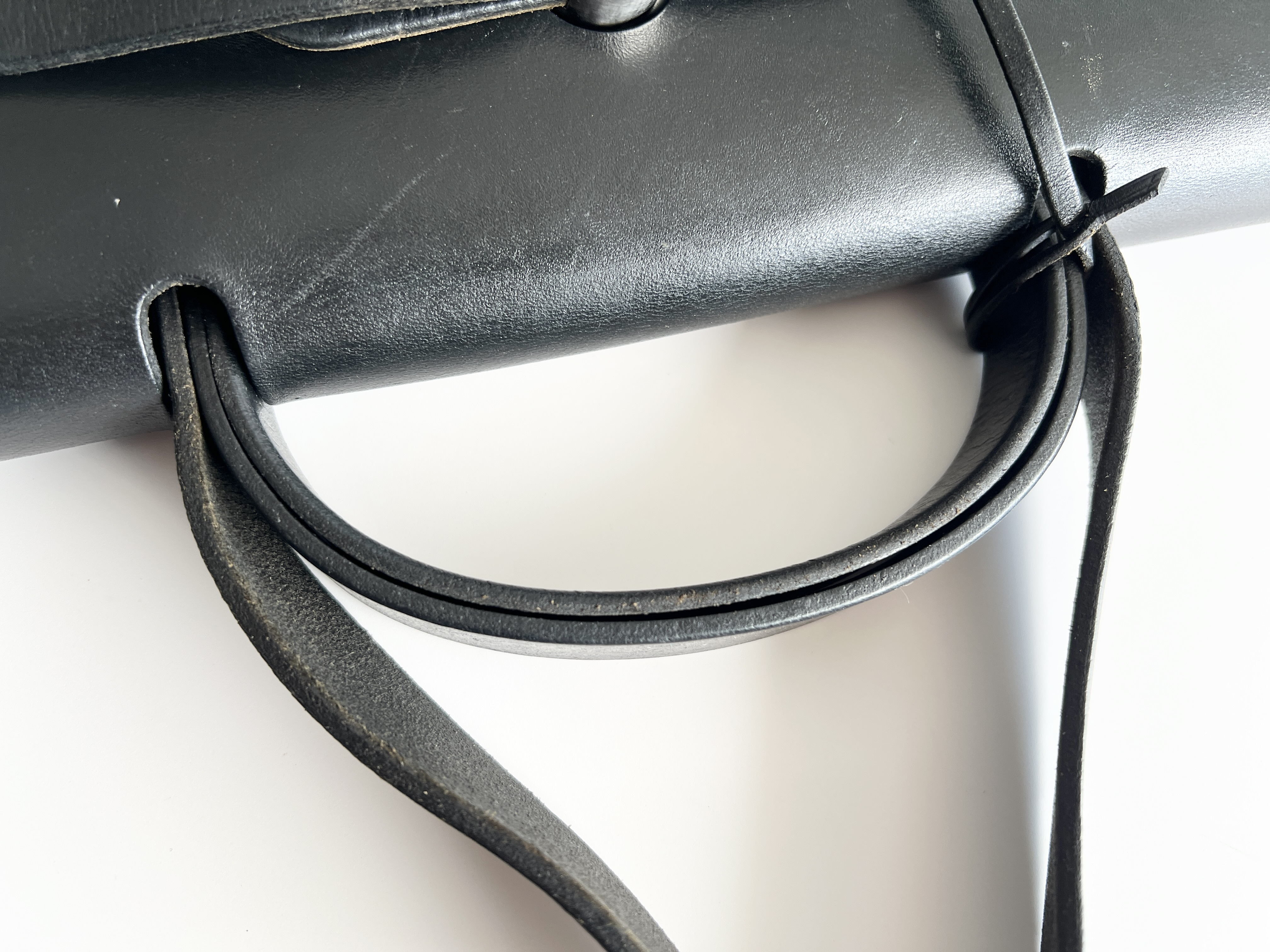 Herline Herbag MM D stamp Canvas Leather 2-way Shoulder Bag Handbag Shoulder Bag — view 4