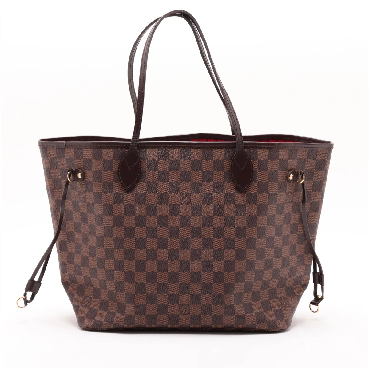 Damier Neverfull MM N41358 AR2099 Brown with initials — view 2