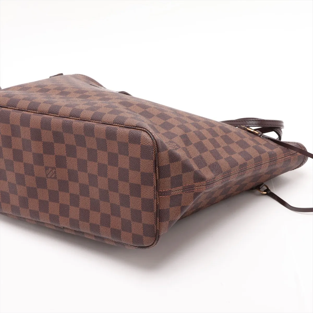 Damier Neverfull MM N41358 AR2099 Brown with initials — view 3