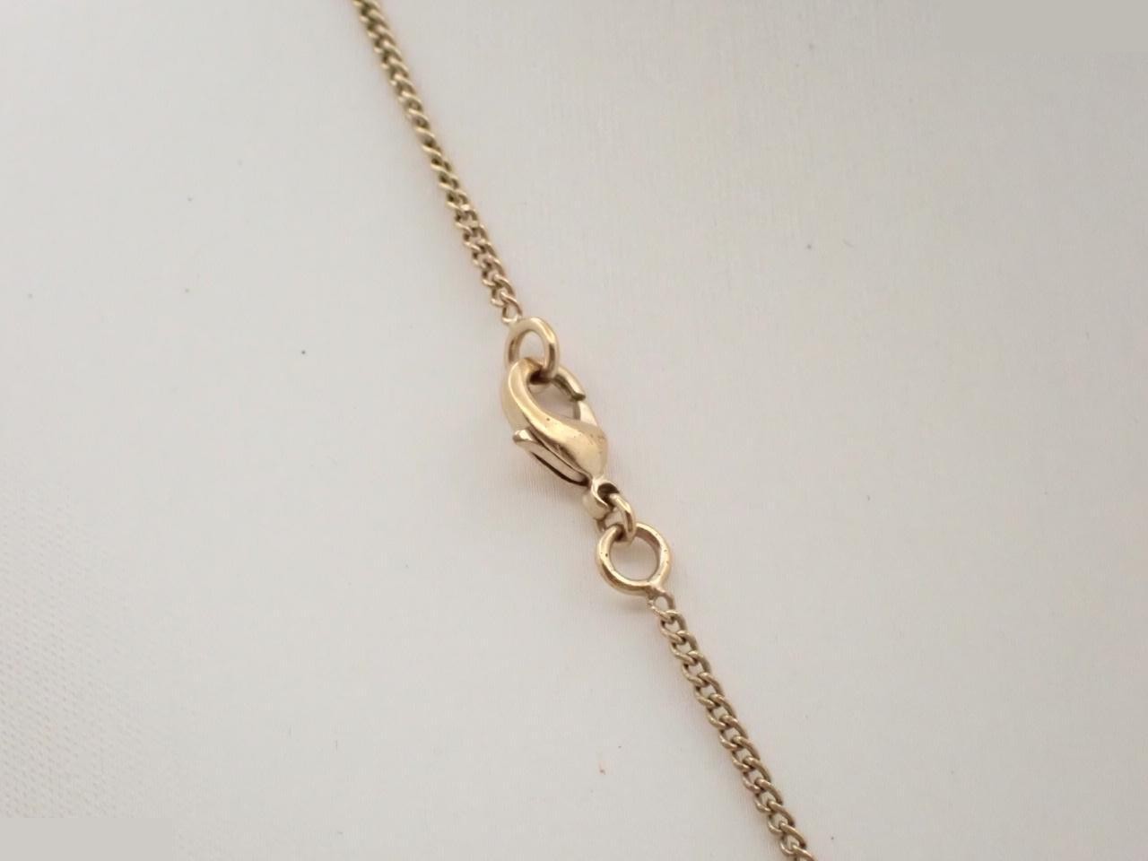 Coco Mark Pearl Necklace, Chain approx. 62cm — view 2