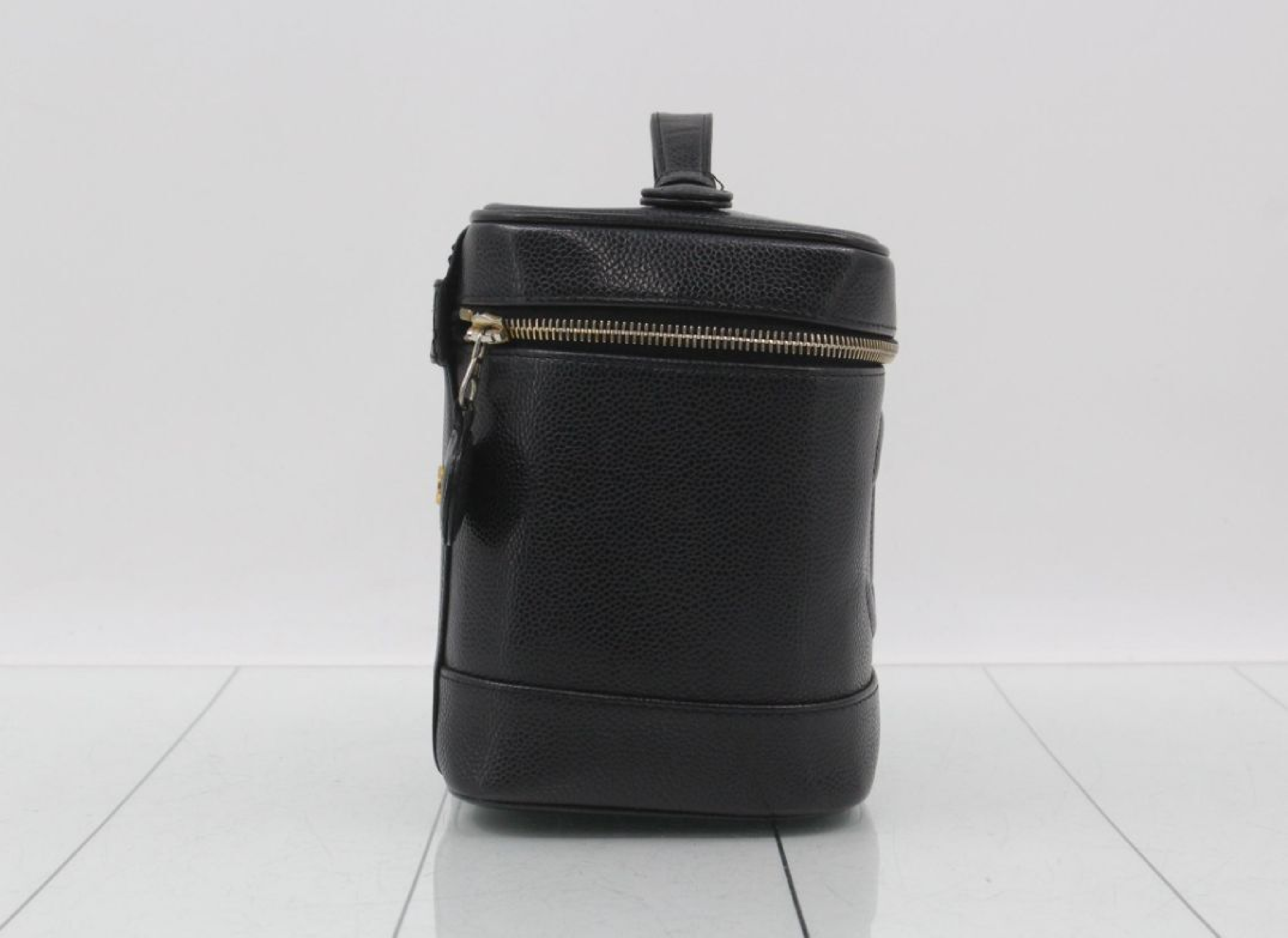 Caviar Skin Vanity Handbag (Serial Number 7) - Includes Cards, Seals, and Bag. — view 4