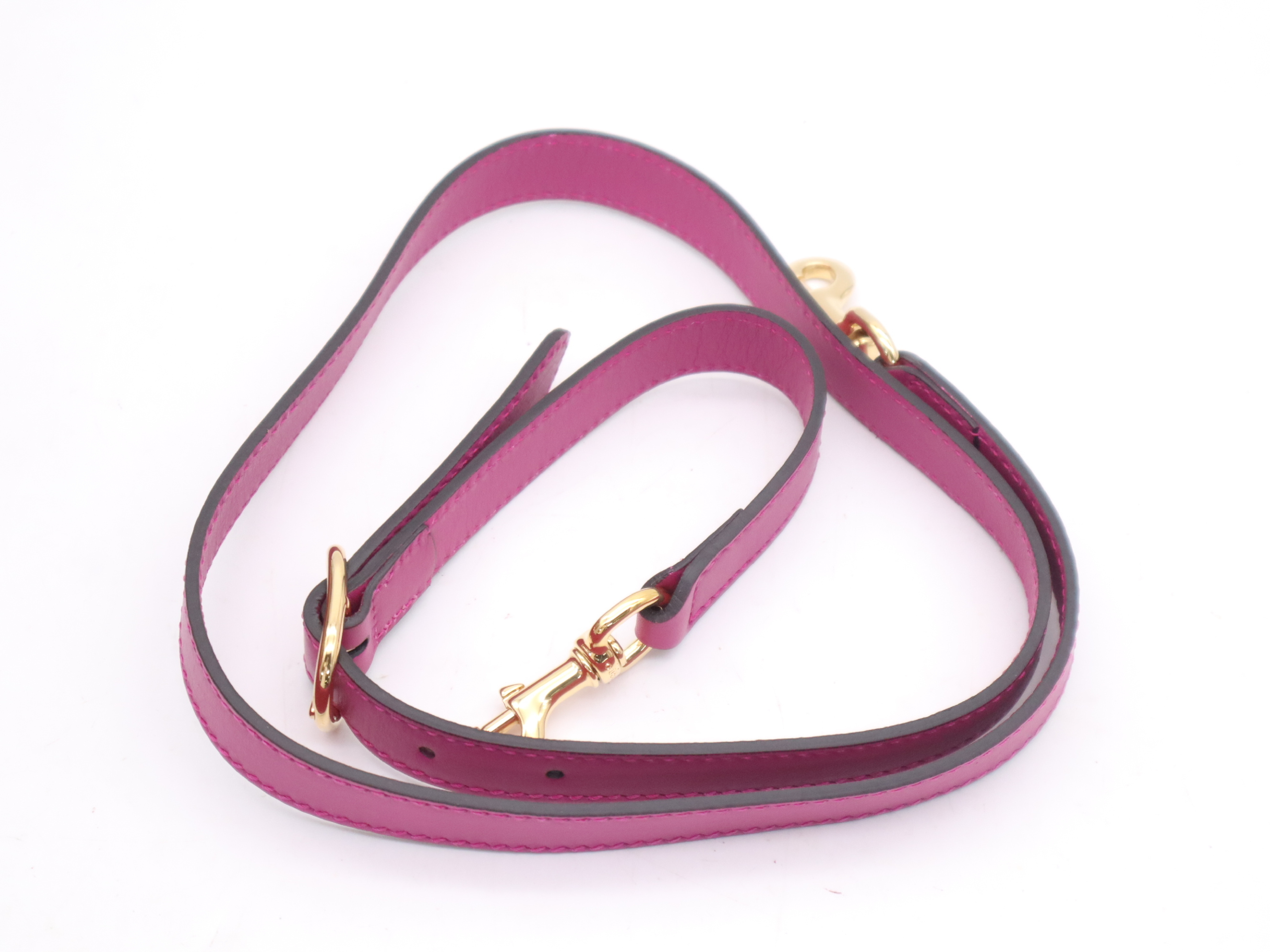 409527 GG Supreme 2-way Boston bag in beige, pink, and red with gold hardware and shoulder strap. — view 14