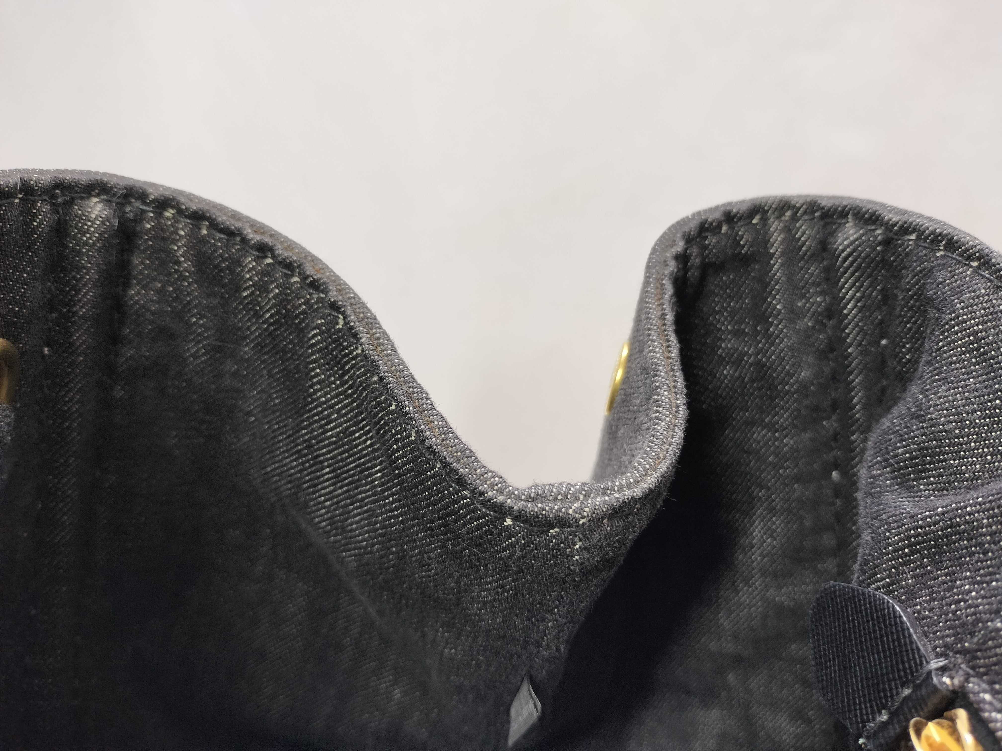 denim Canapa black tote bag — view 12
