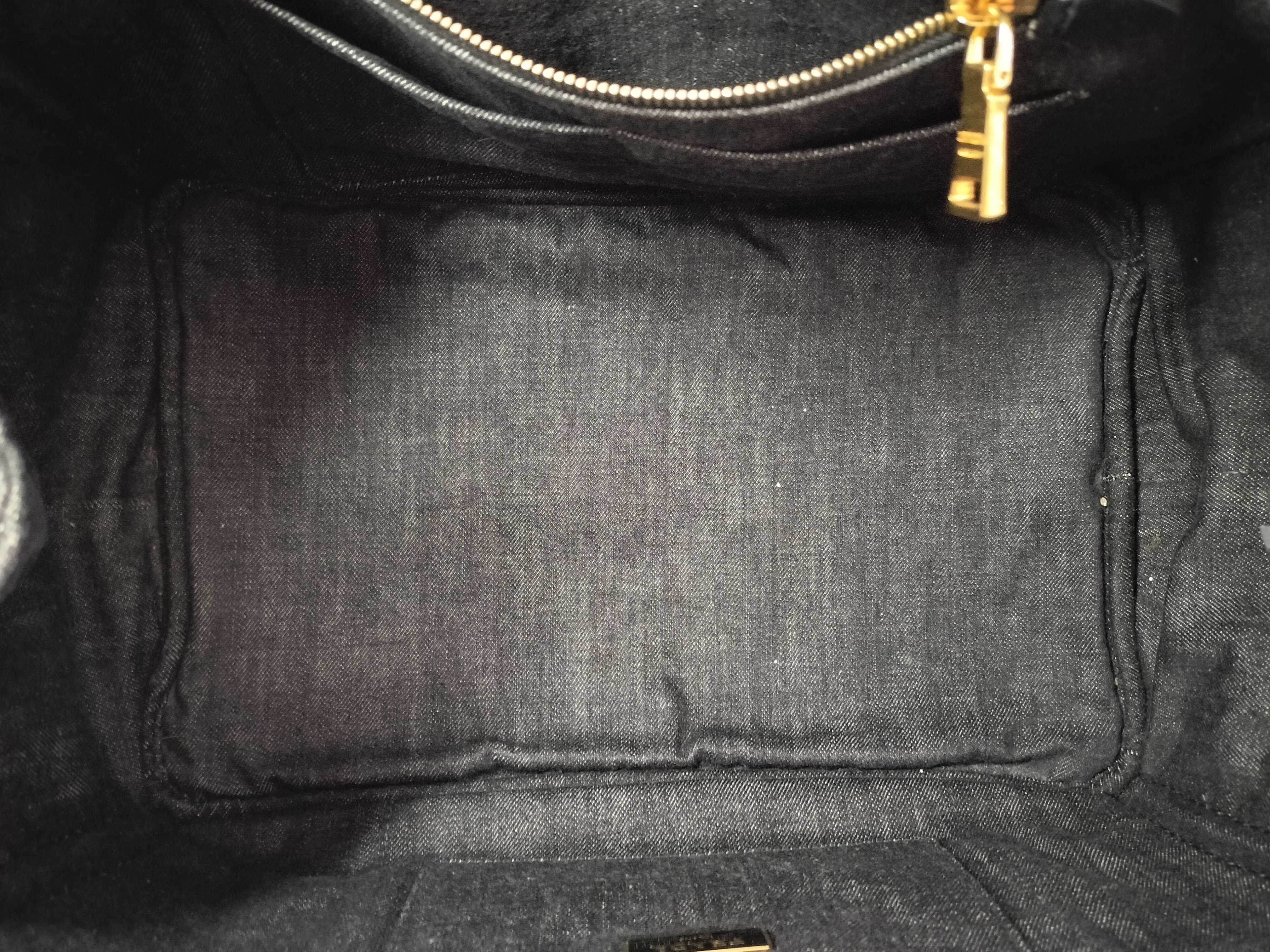 denim Canapa black tote bag — view 7