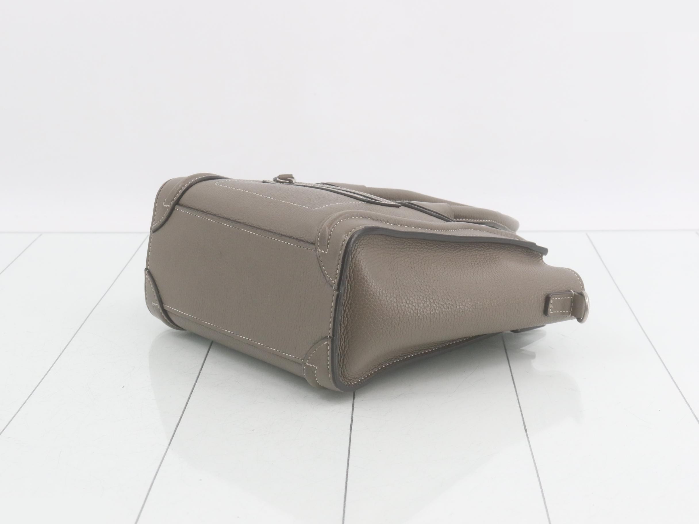 Nano Shopper bag/handbag - strap missing — view 6