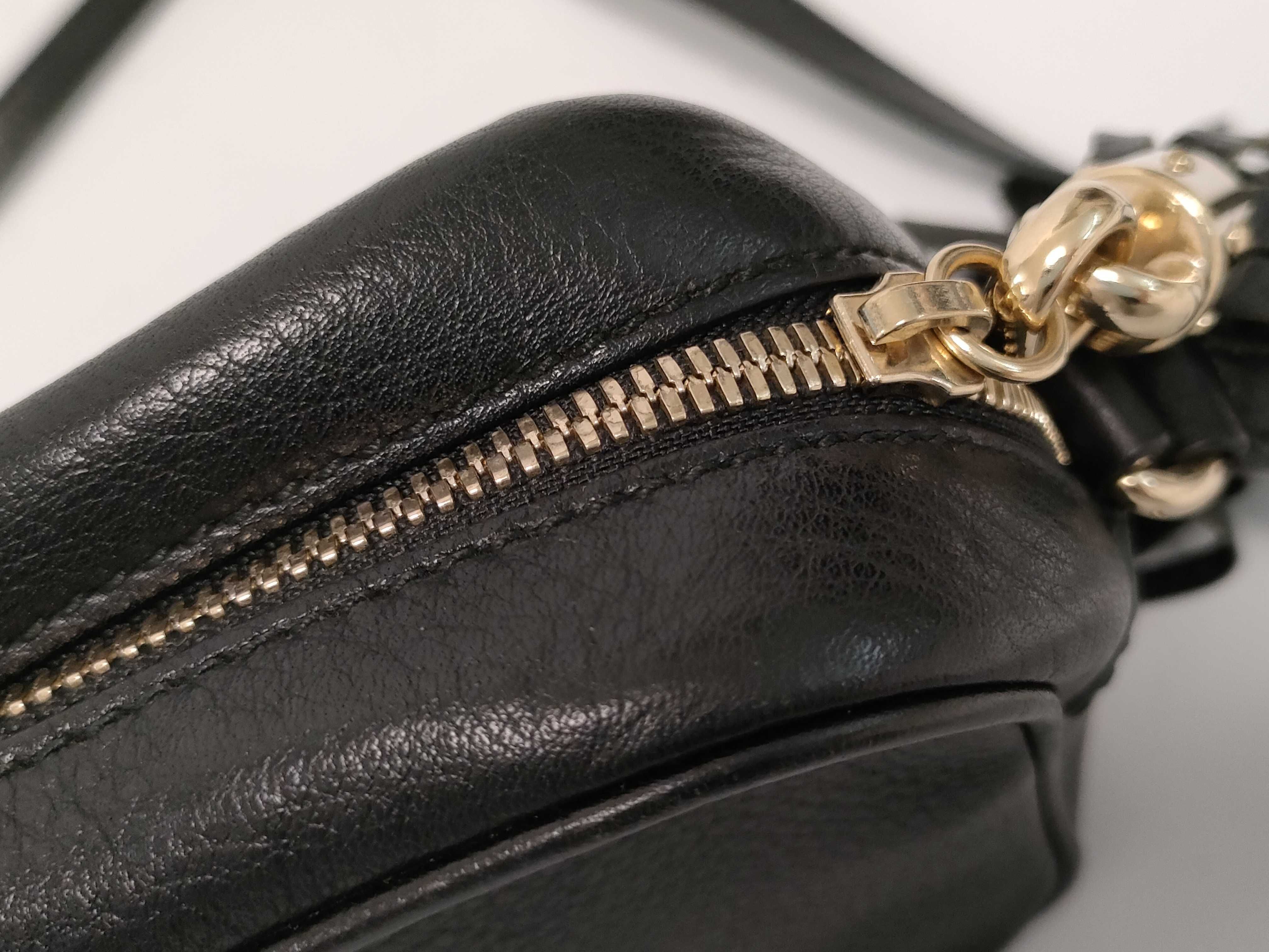 Soho 308364 Leather Shoulder Bag Black — view 3