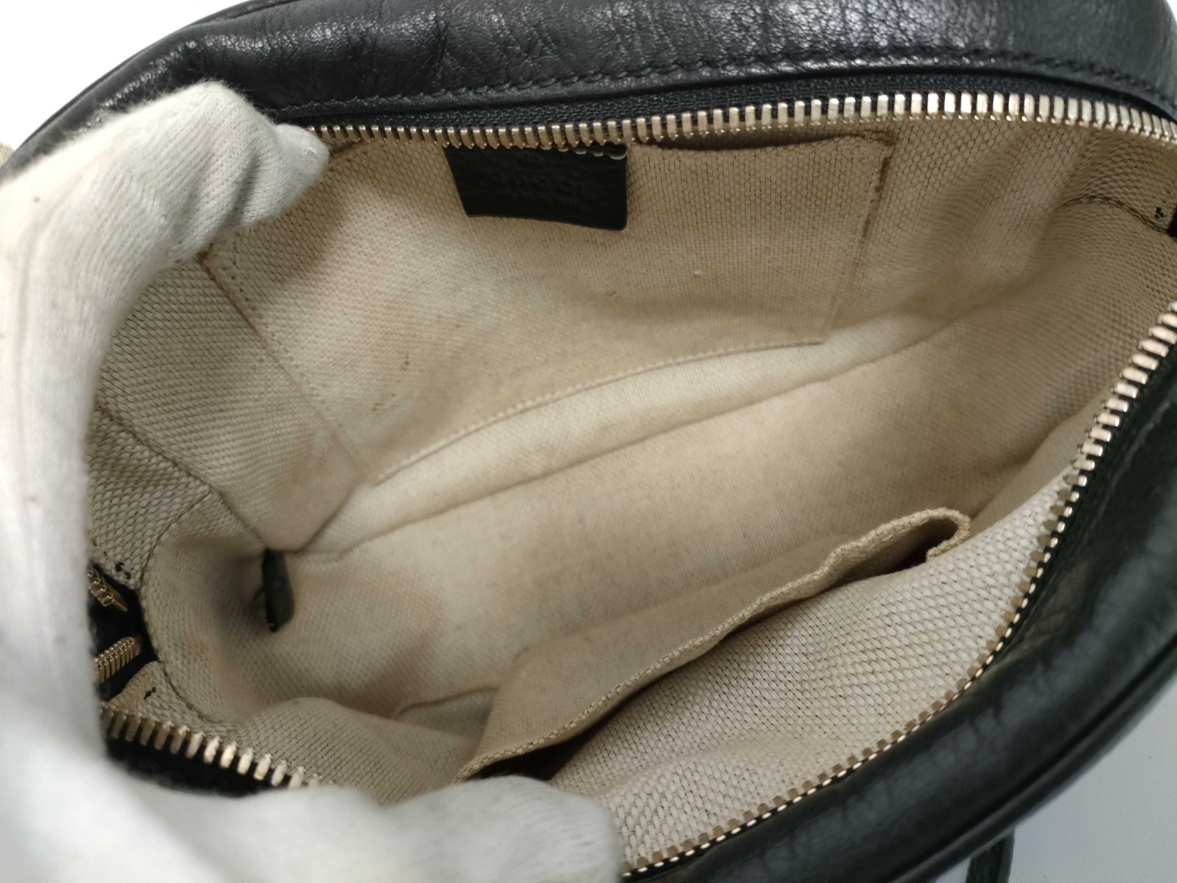 Soho 308364 Leather Shoulder Bag Black — view 7