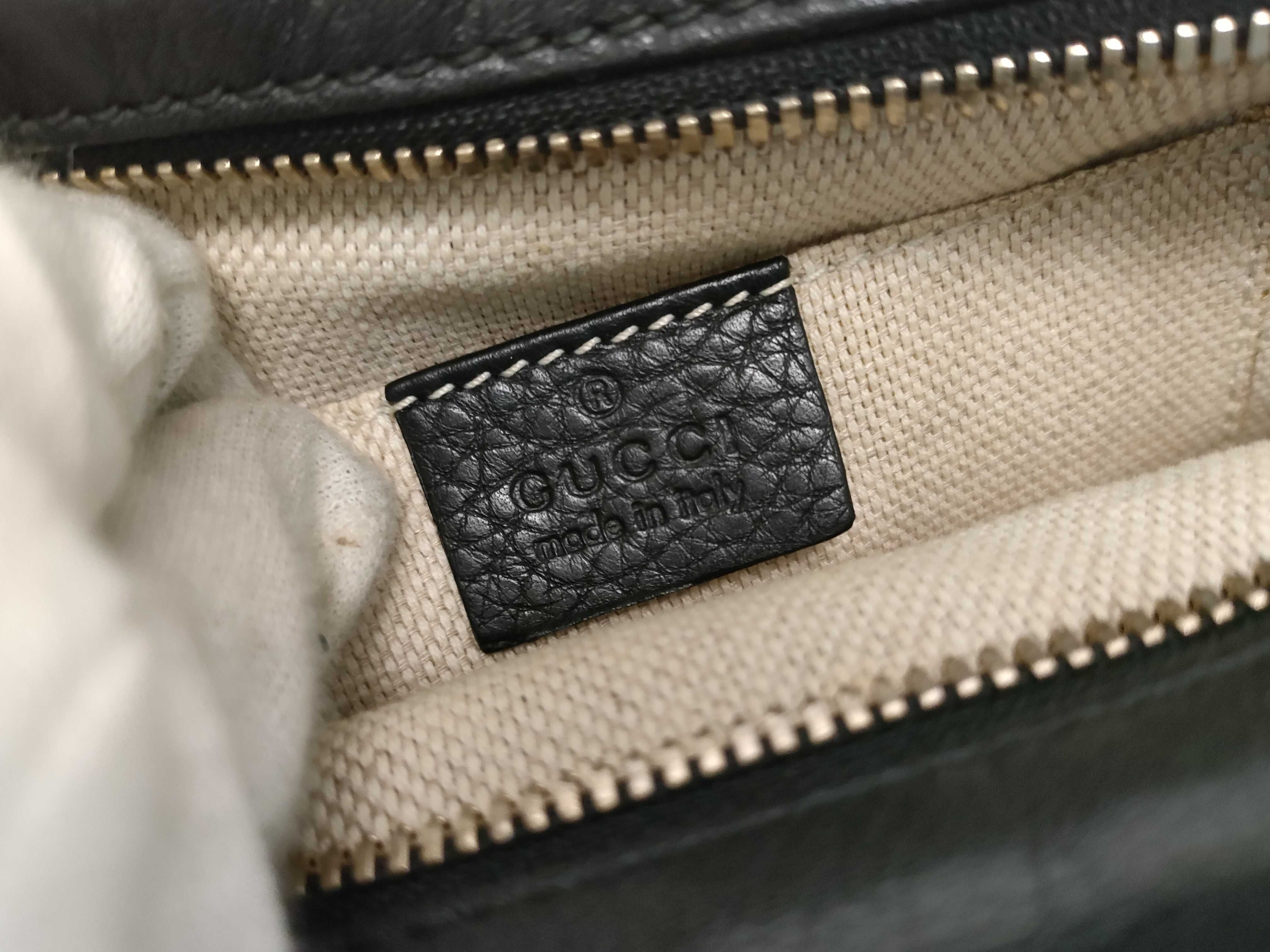 Soho 308364 Leather Shoulder Bag Black — view 8