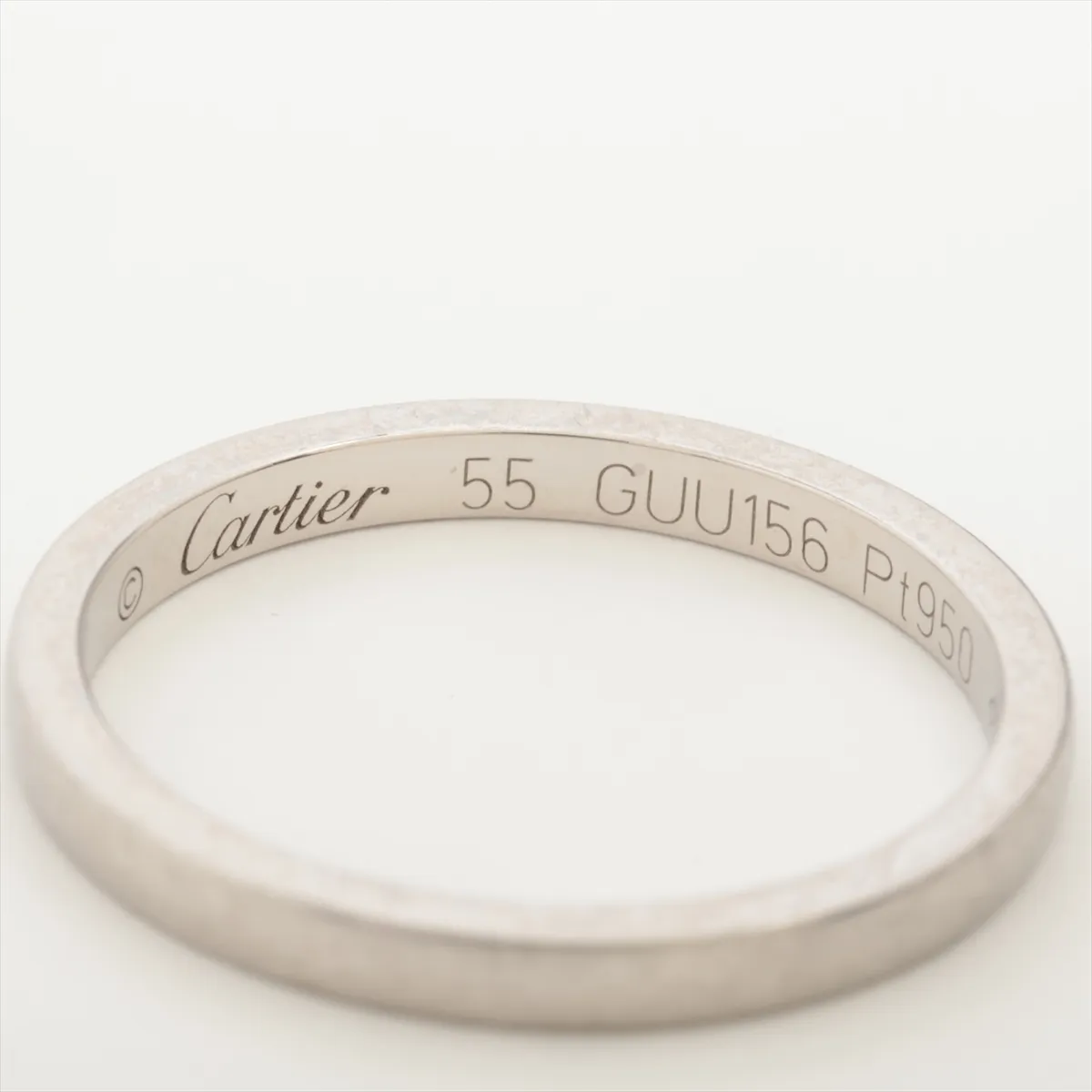 Ballerina Ring, Pt950, 3.7g, Size 55, GUU156, Scratches — view 3