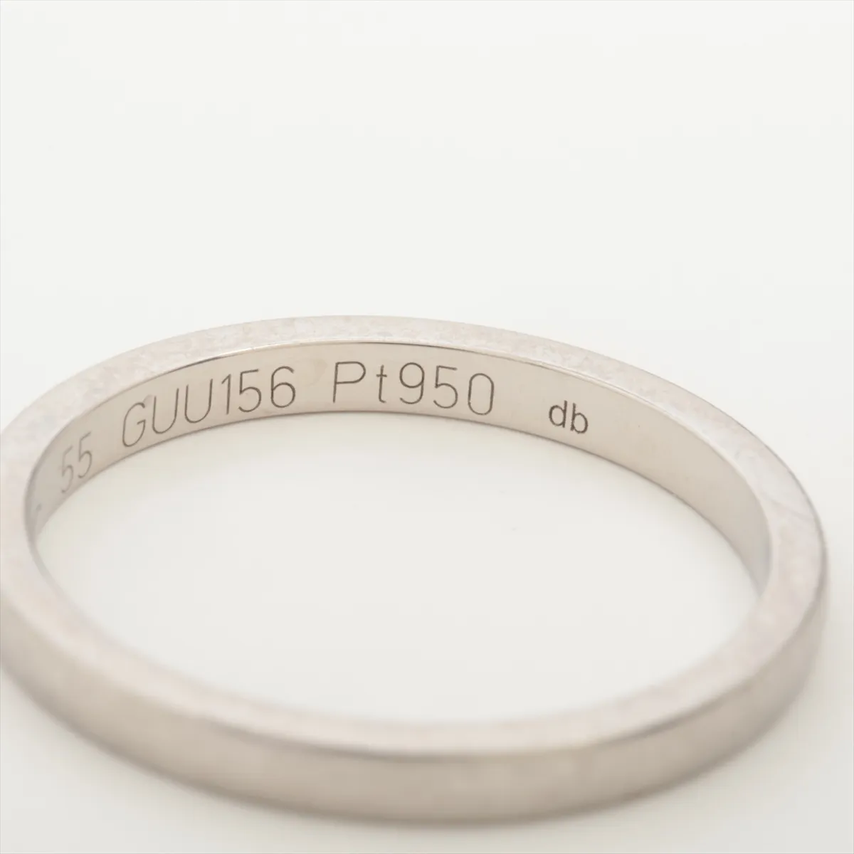 Ballerina Ring, Pt950, 3.7g, Size 55, GUU156, Scratches — view 4