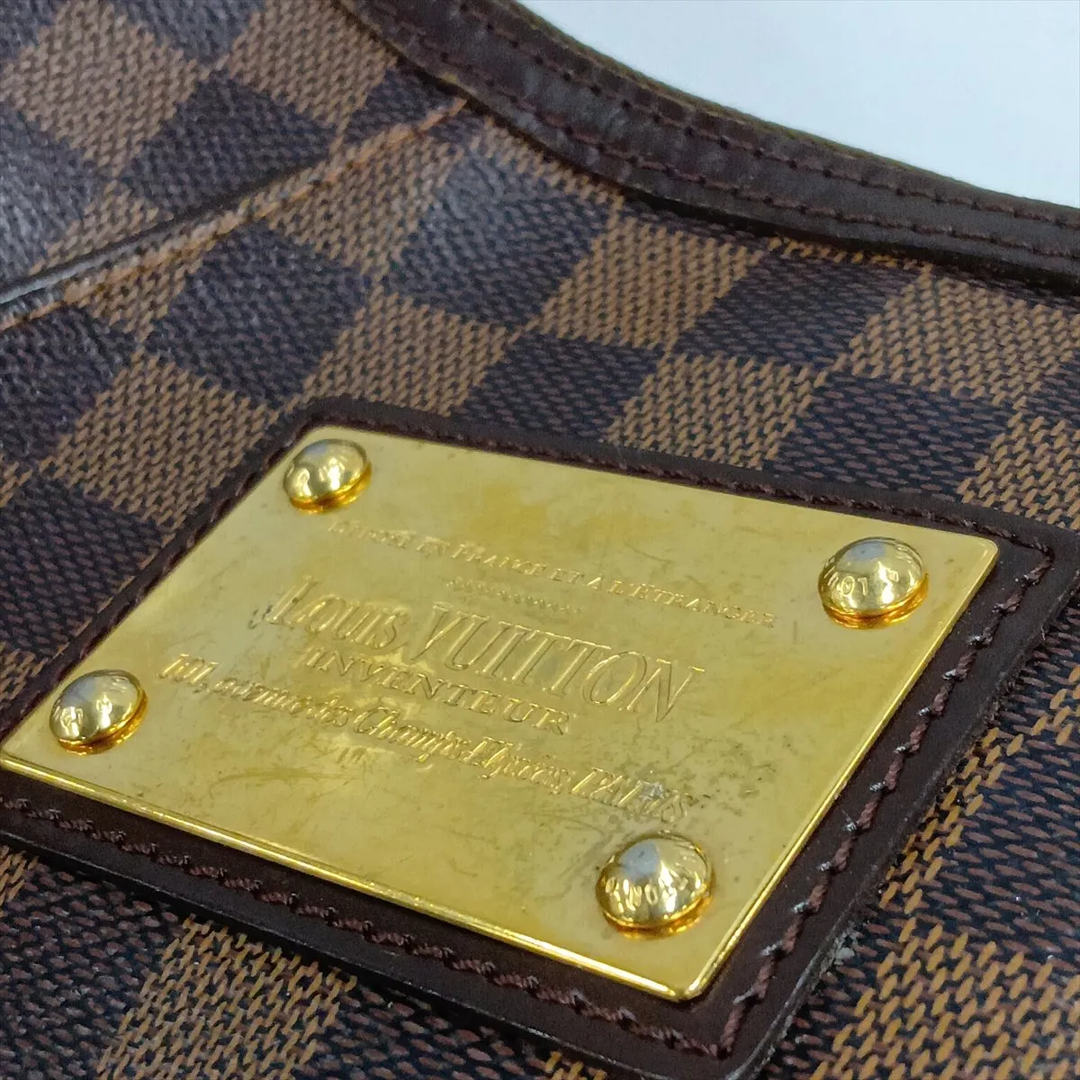Damier Thames PM N48180 AR3058 Brown — view 13