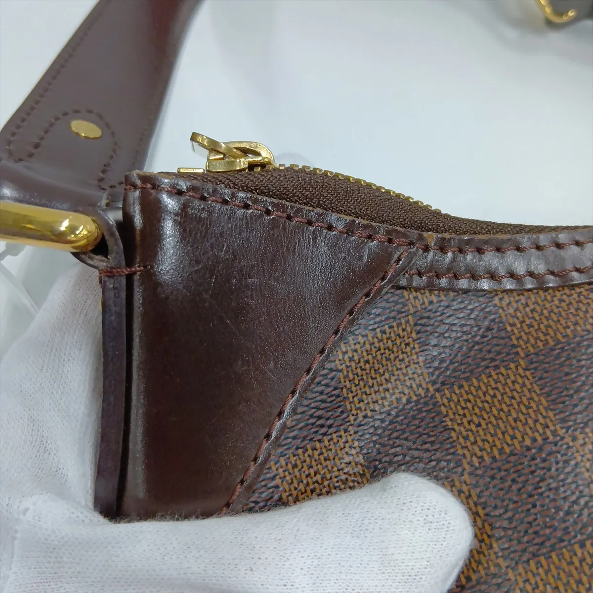 Damier Thames PM N48180 AR3058 Brown — view 14