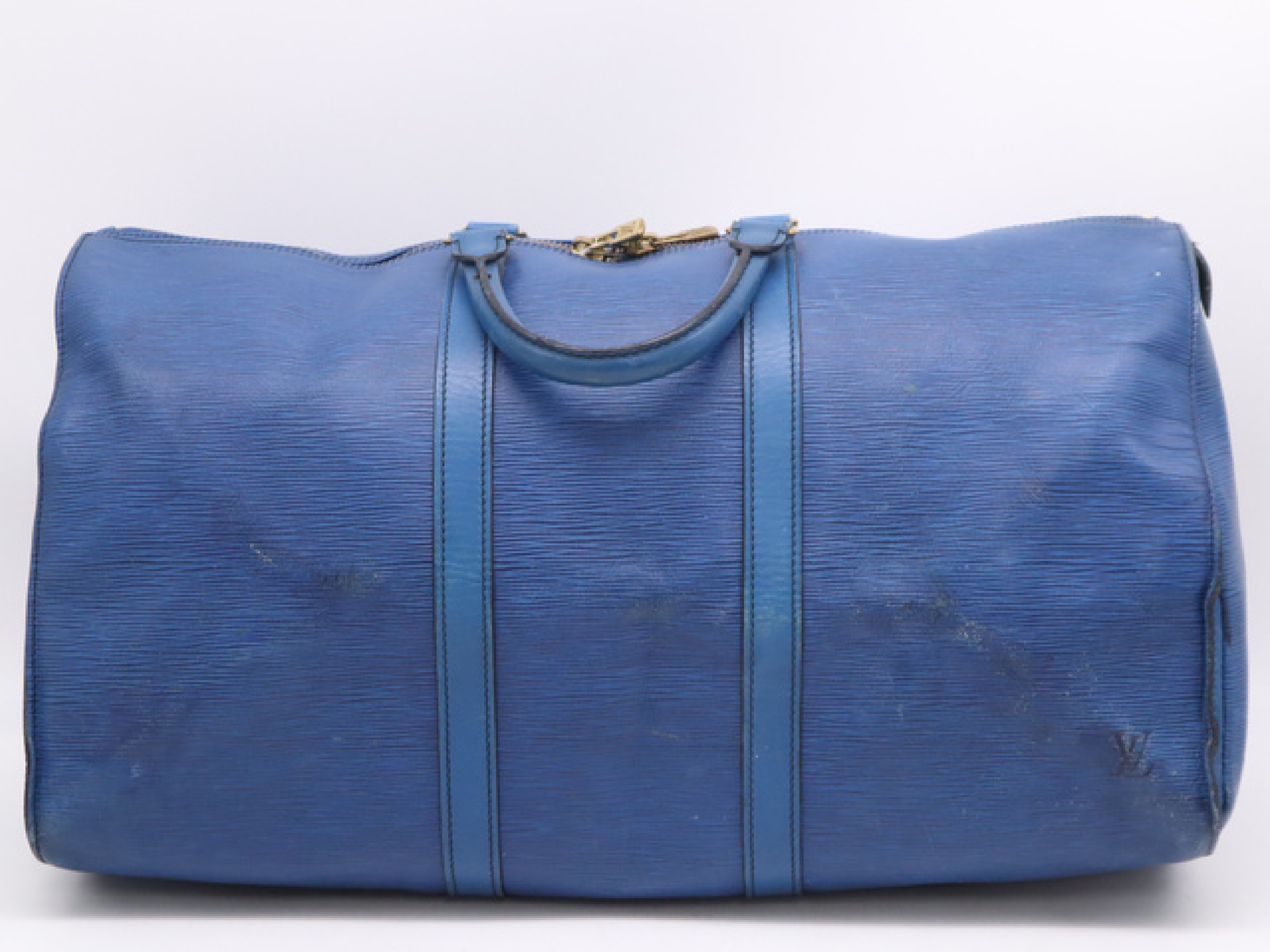 Keepall 50 Toledo Blue Boston Bag — view 2