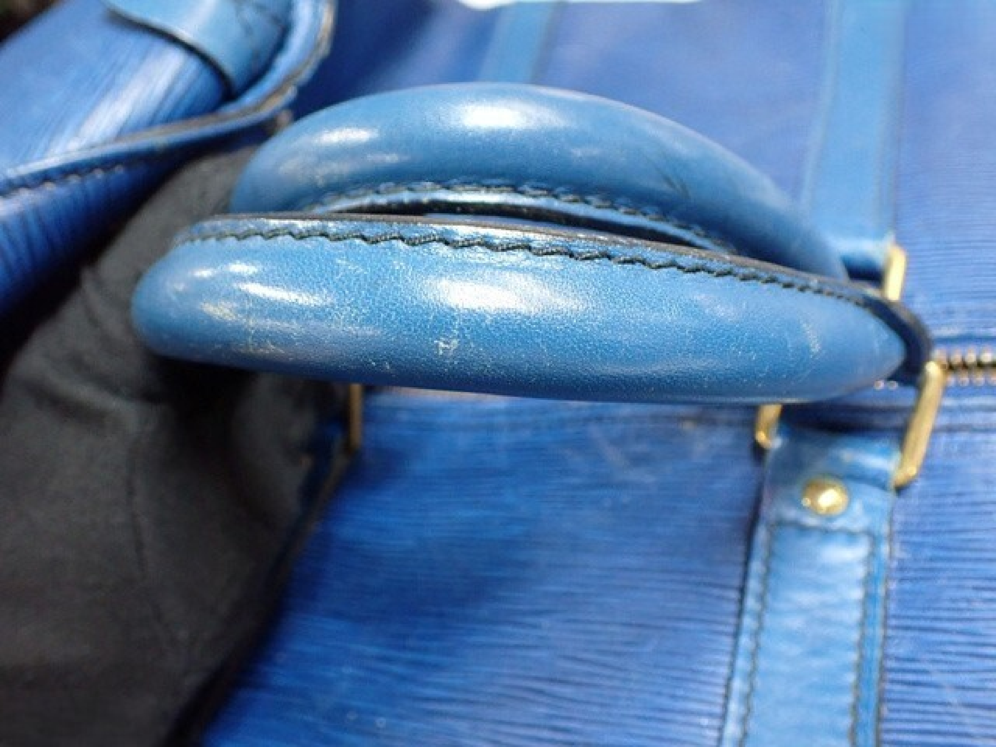 Keepall 50 Toledo Blue Boston Bag — view 7