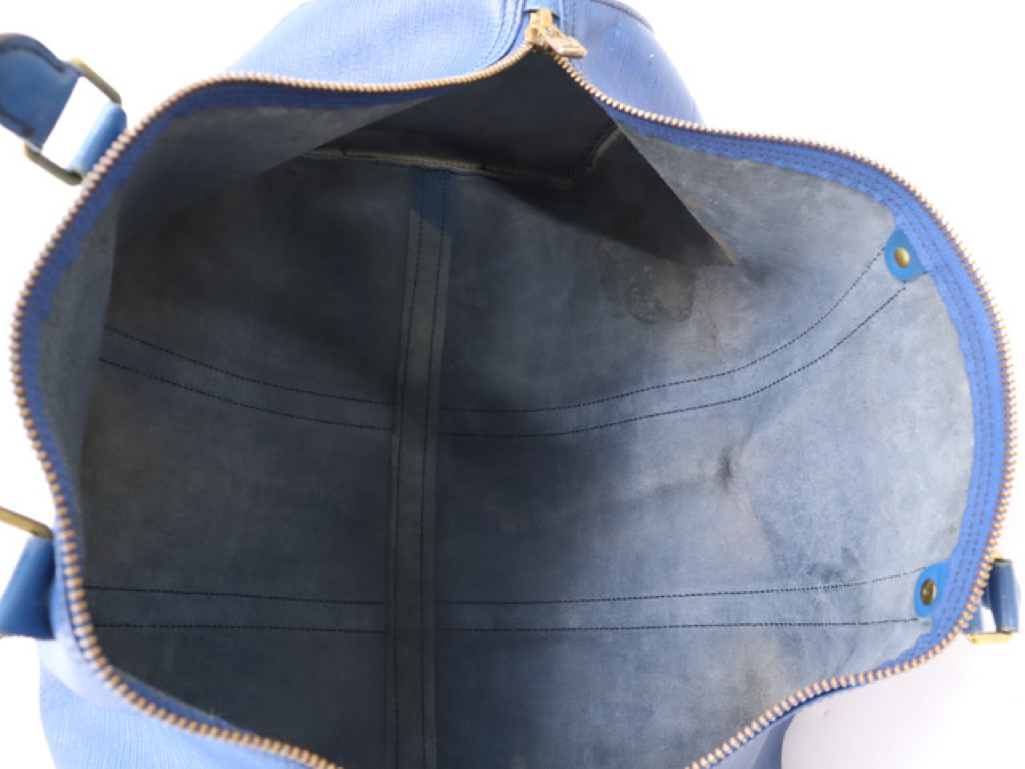 Keepall 50 Toledo Blue Boston Bag — view 8