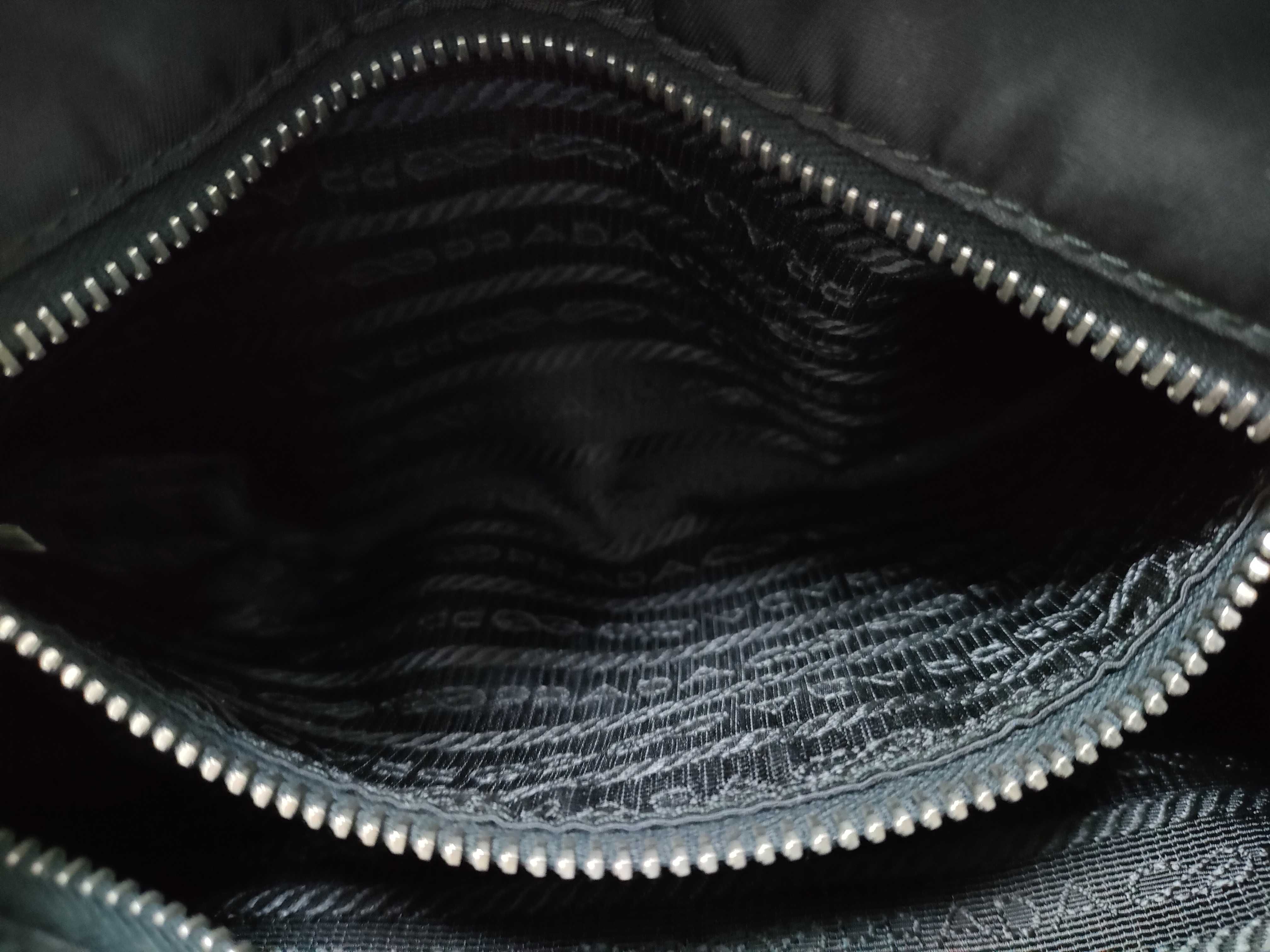 Nylon Prada Current Shoulder Bag Handbag Mini Boston Handbag — view 13