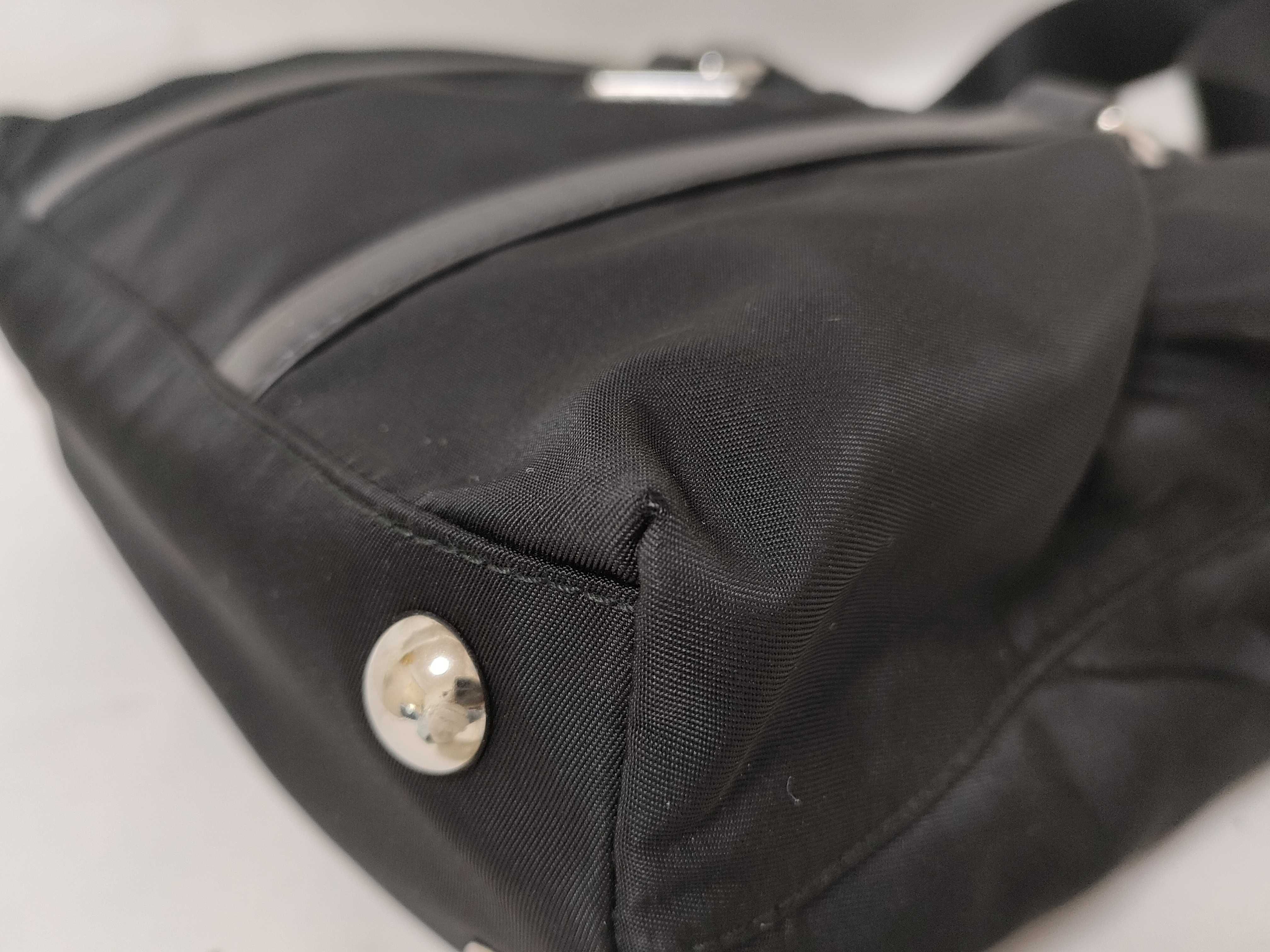 Nylon Prada Current Shoulder Bag Handbag Mini Boston Handbag — view 8