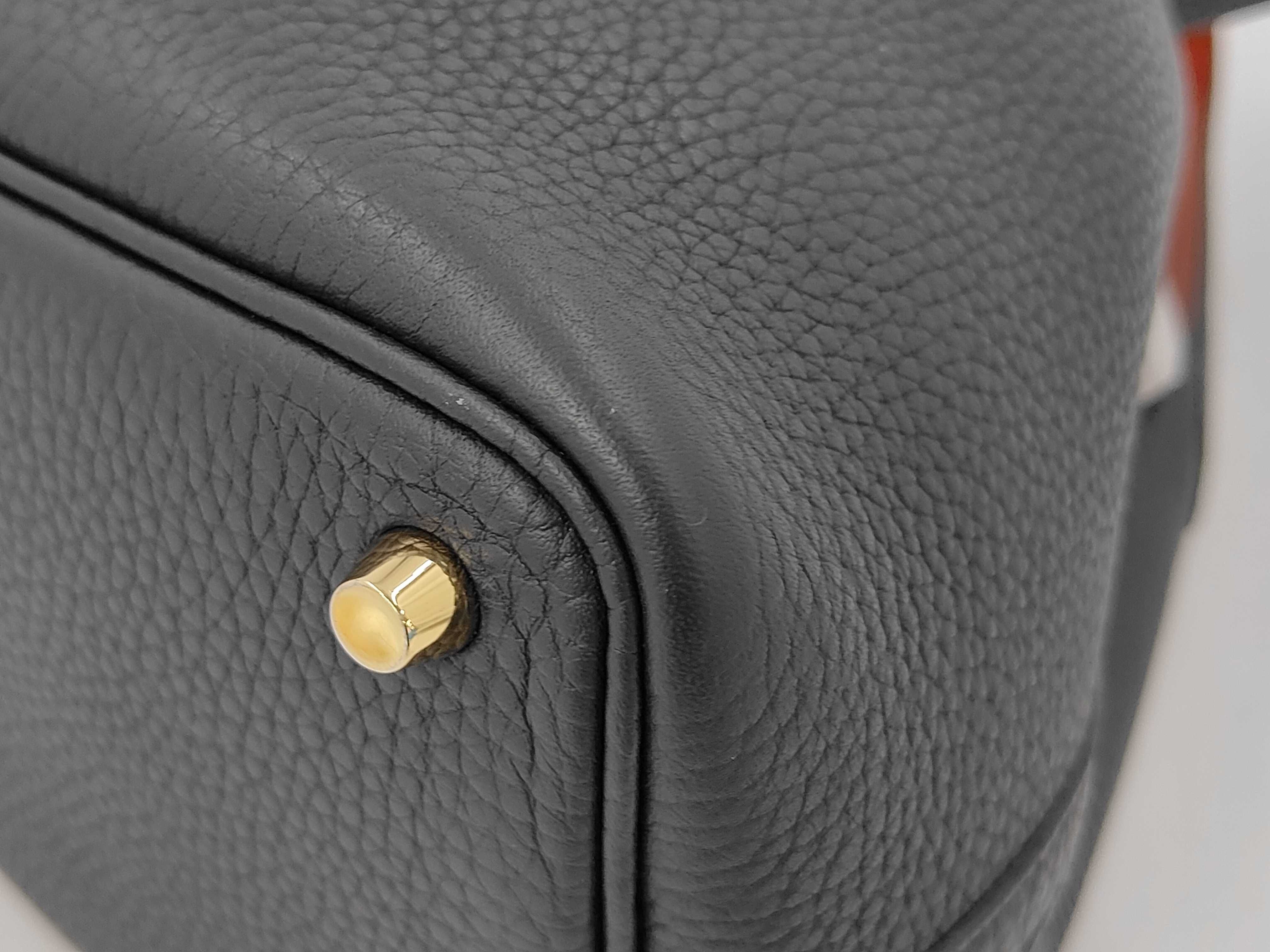 Picotin Lock PM Taurillon Clemence X-stamp handbag — view 3