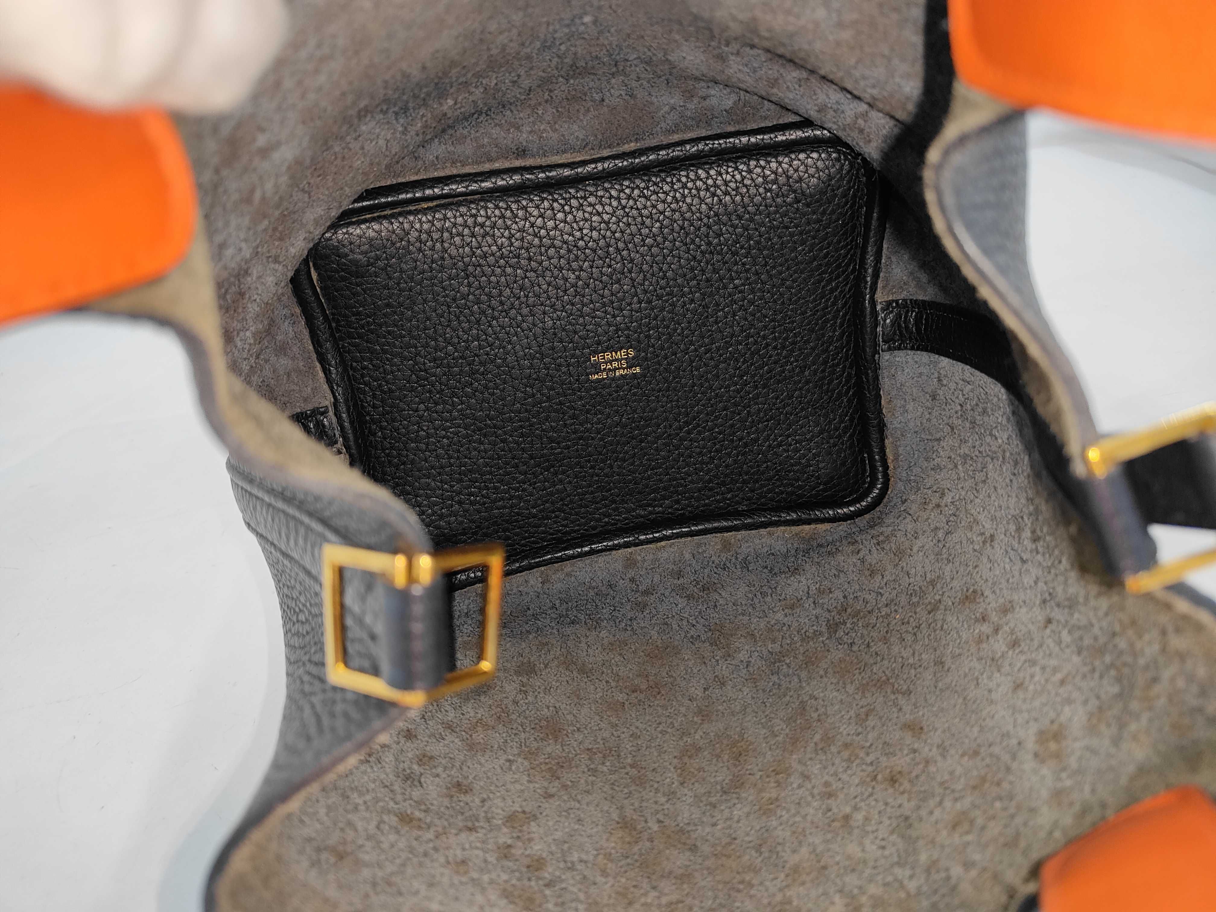 Picotin Lock PM Taurillon Clemence X-stamp handbag — view 8