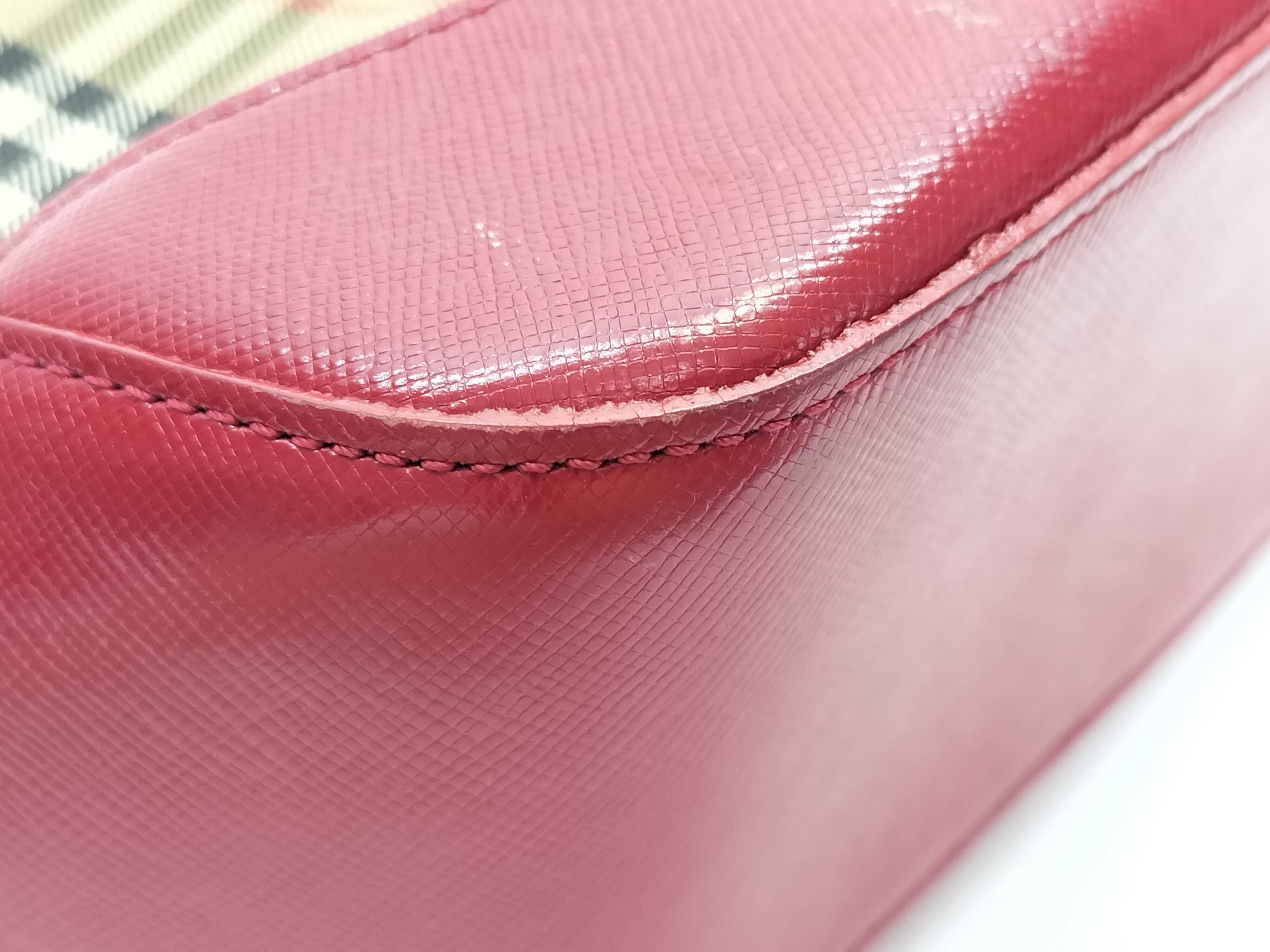Nova Check Canvas x Leather Mini Tote Handbag — view 3
