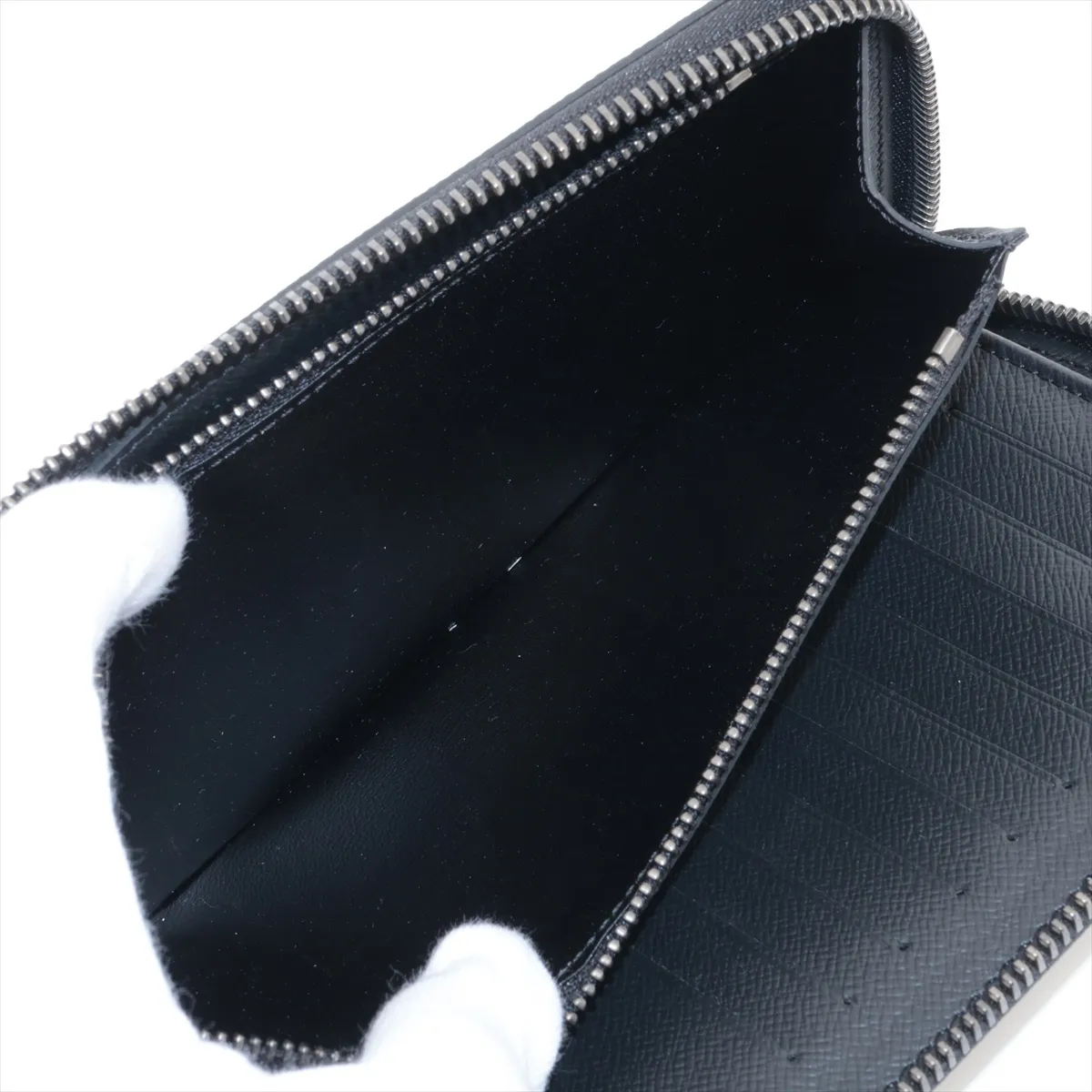 Monogram Eclipse Zippy Wallet Vertical M62295 Black Round Zip Wallet (RFID detected) — view 7