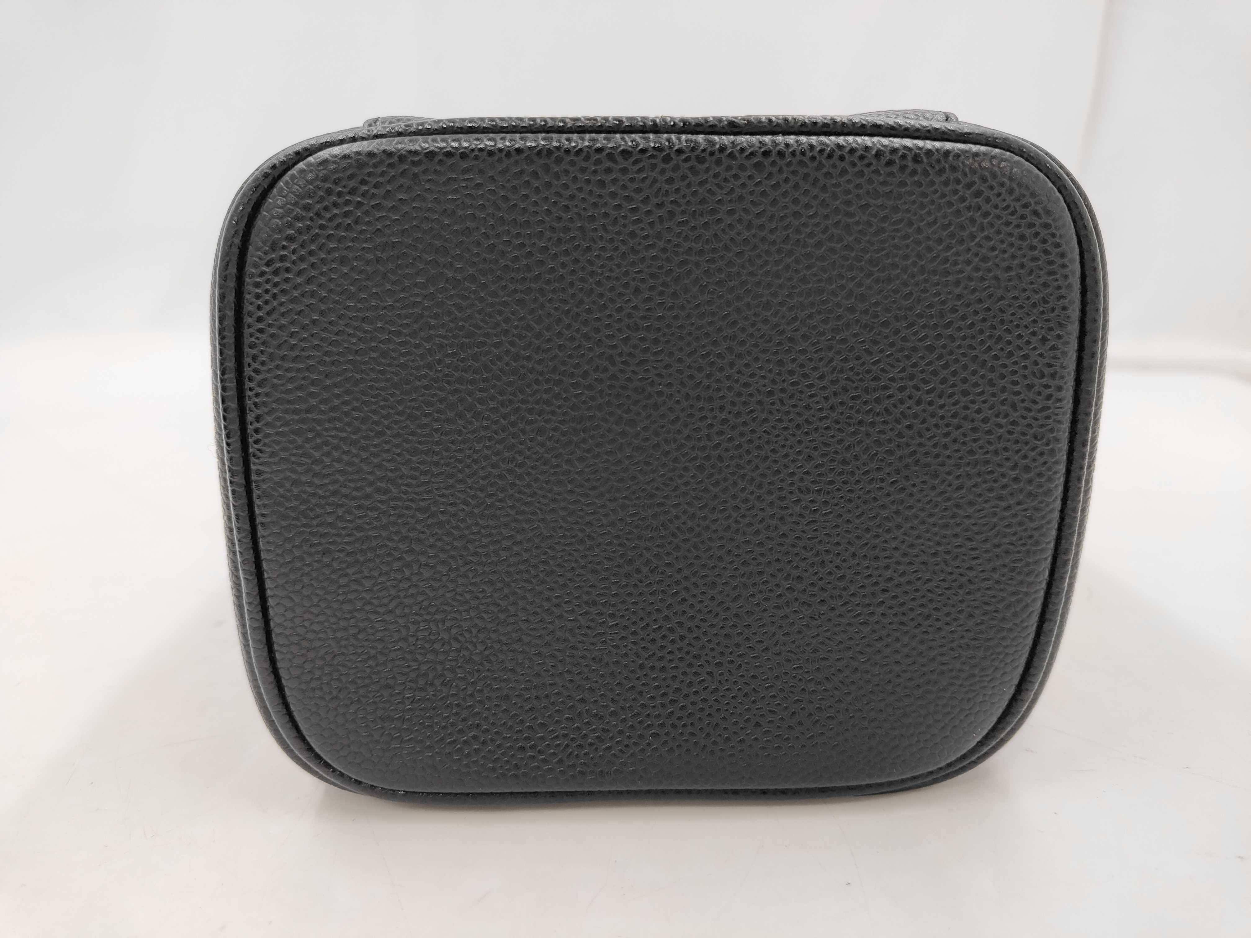 Vanity Case, Caviar Skin, Black, 62618710, with Seal and Card, Vanity Bag — view 7