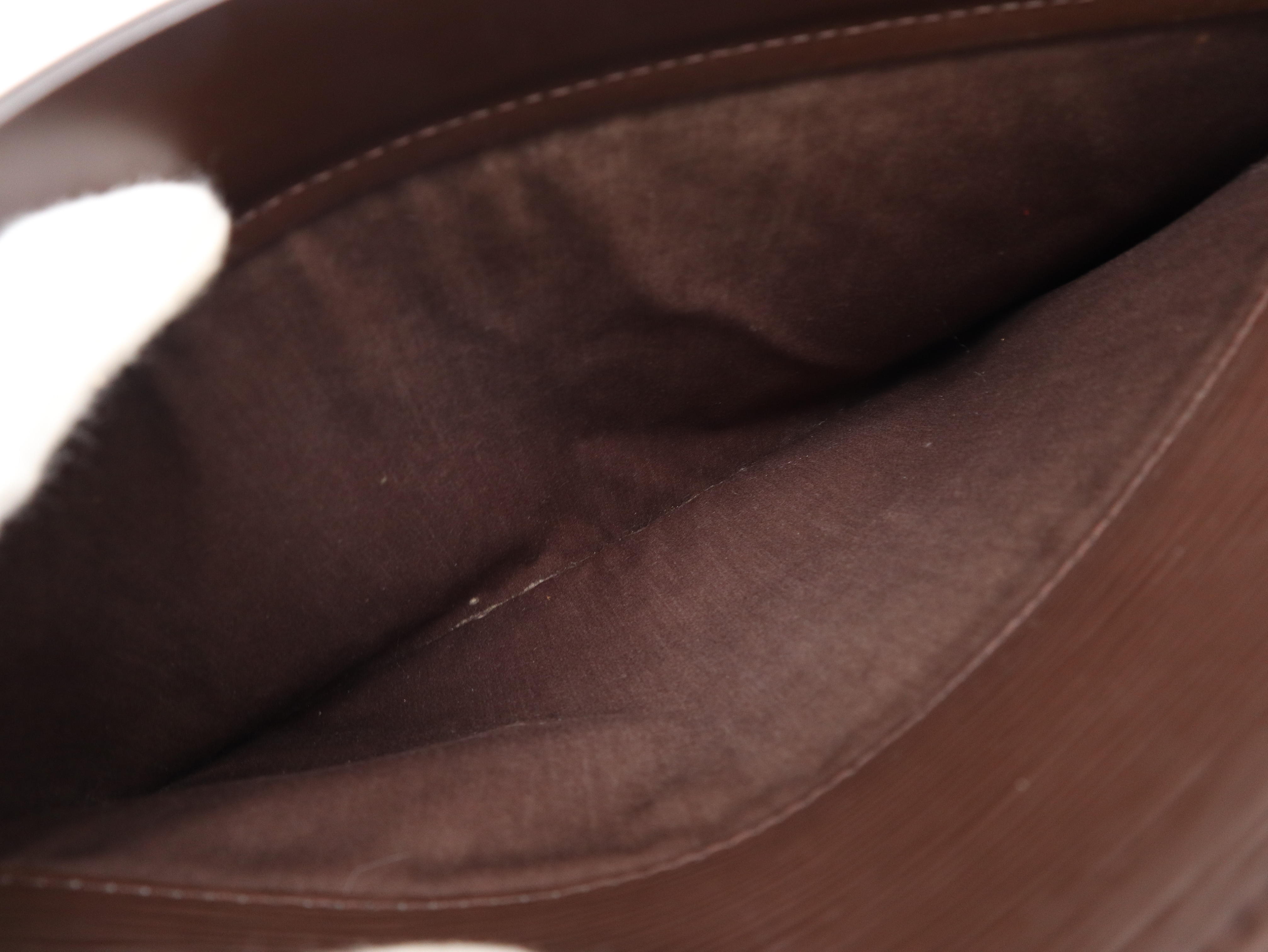 M5249D Epi Croisette PM Mocha Handbag — view 13