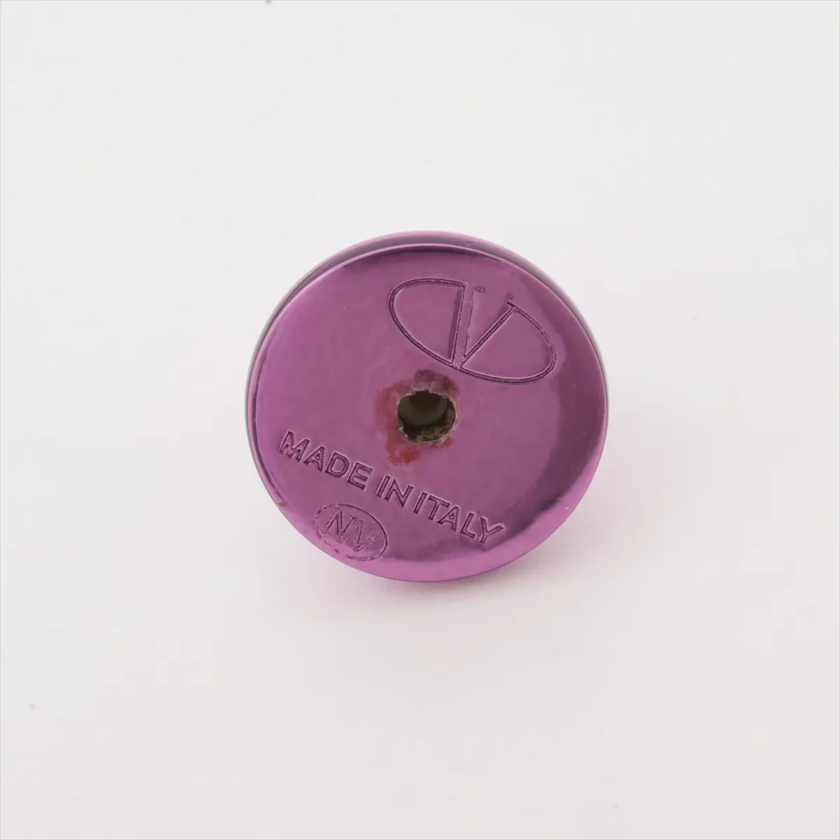 V-logo Signature Earrings (Pair) GP Purple - — view 5