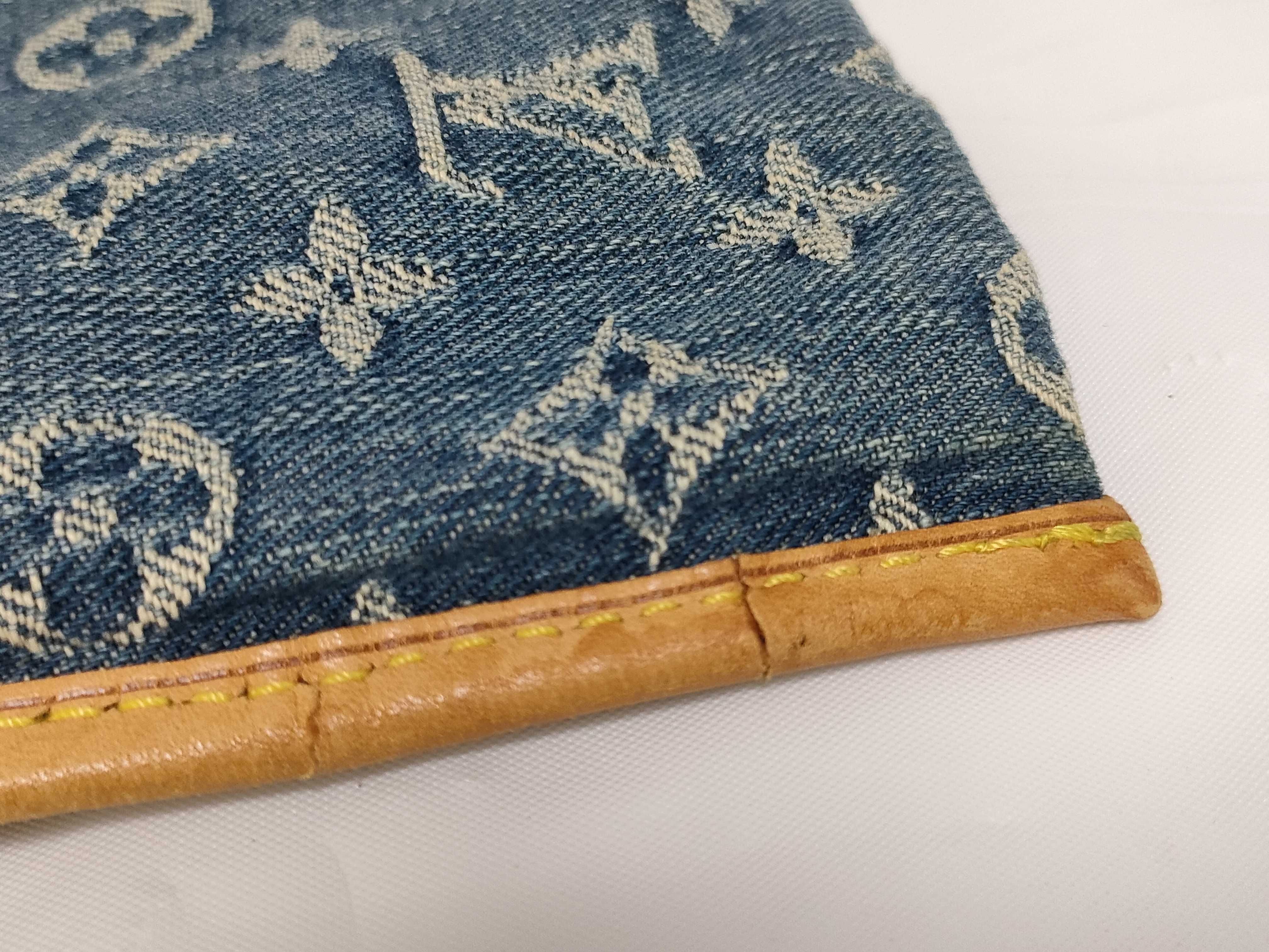 LV Monogram Denim Flat Shopper M95018 AS0065 Handbag — view 15