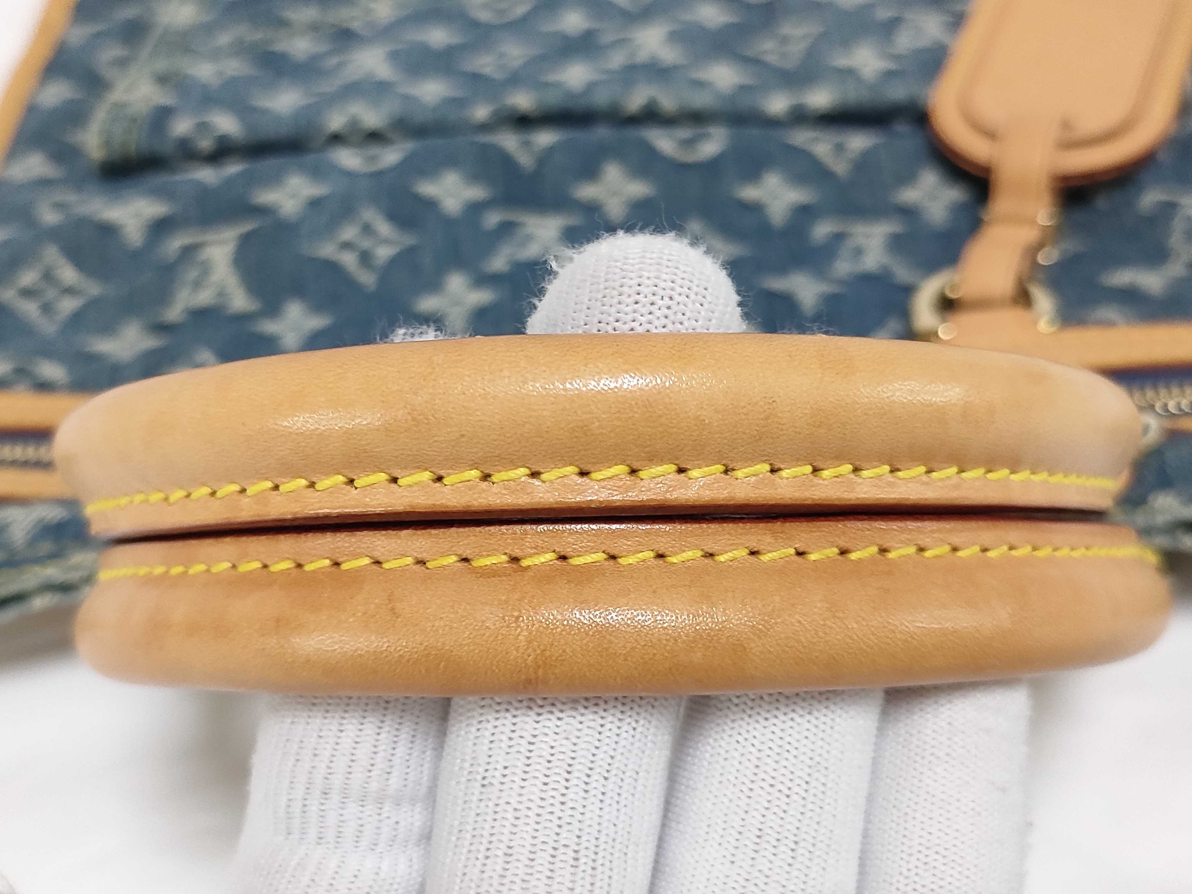 LV Monogram Denim Flat Shopper M95018 AS0065 Handbag — view 4
