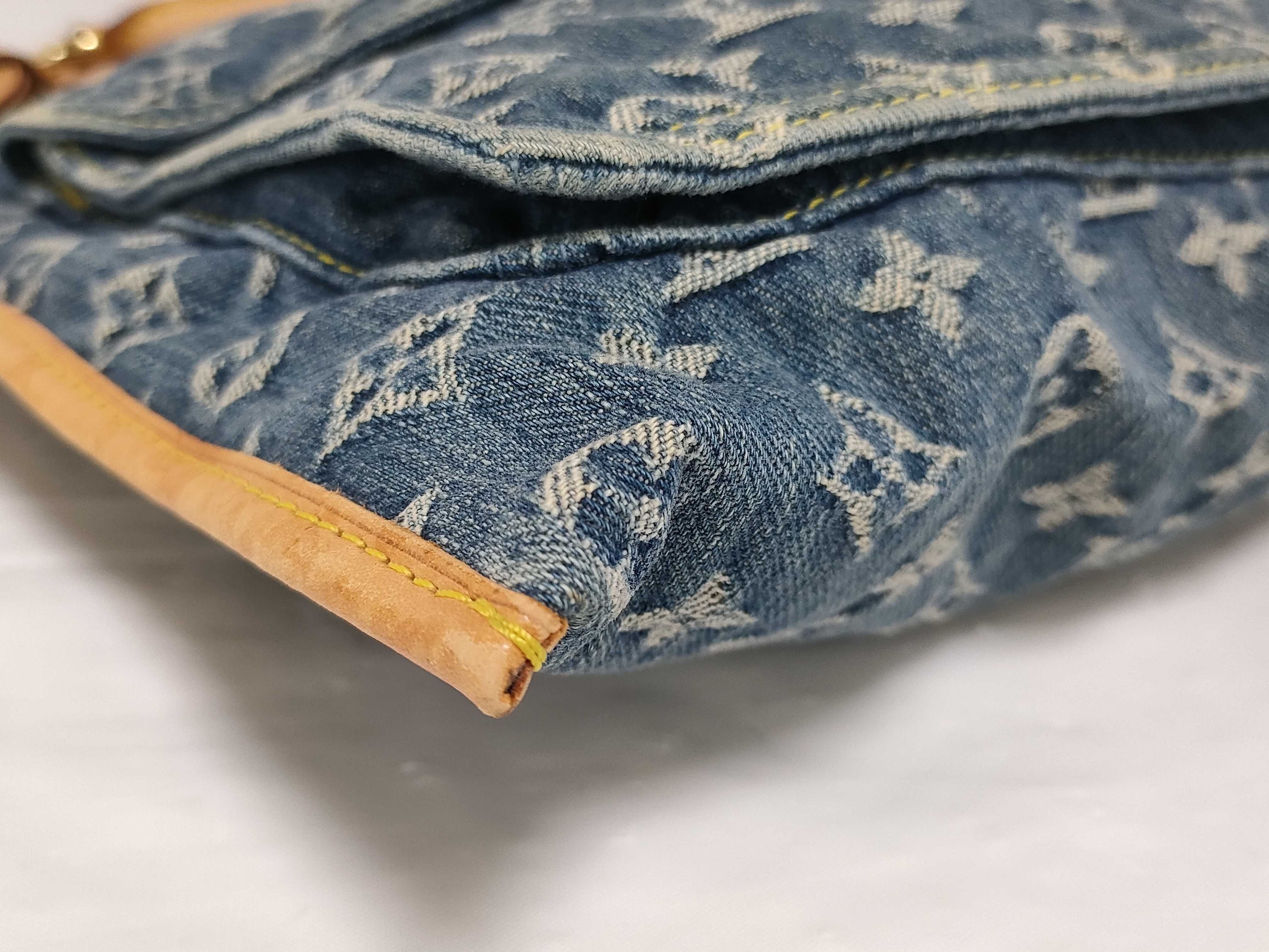 LV Monogram Denim Flat Shopper M95018 AS0065 Handbag — view 6
