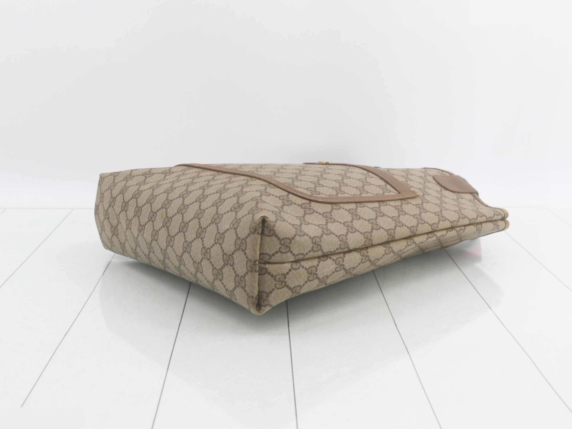 GG Supreme Tote Bag, Sherry, Beige — view 6