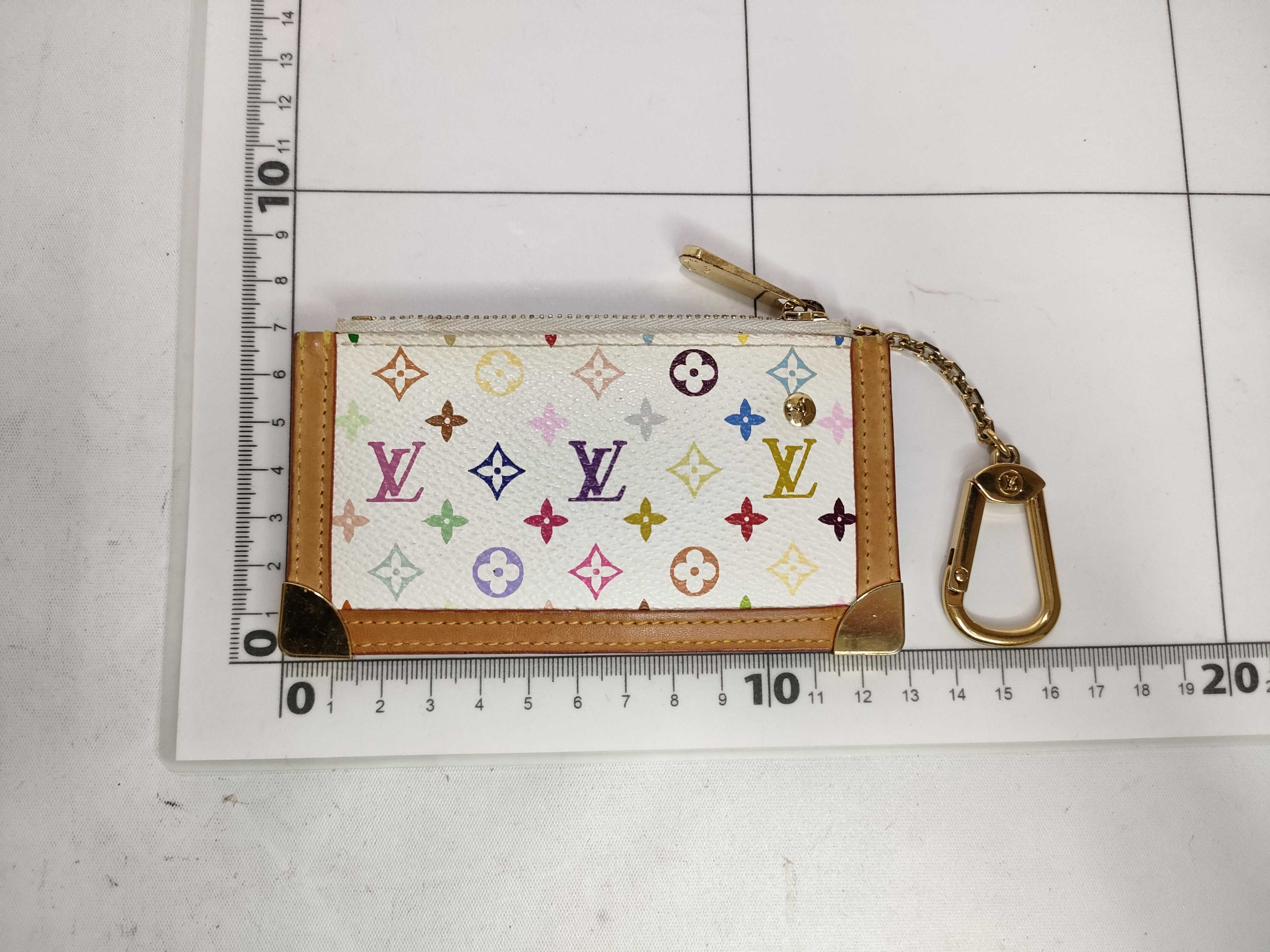 Monogram Multicolor Pochette Clé Coin Case — view 2