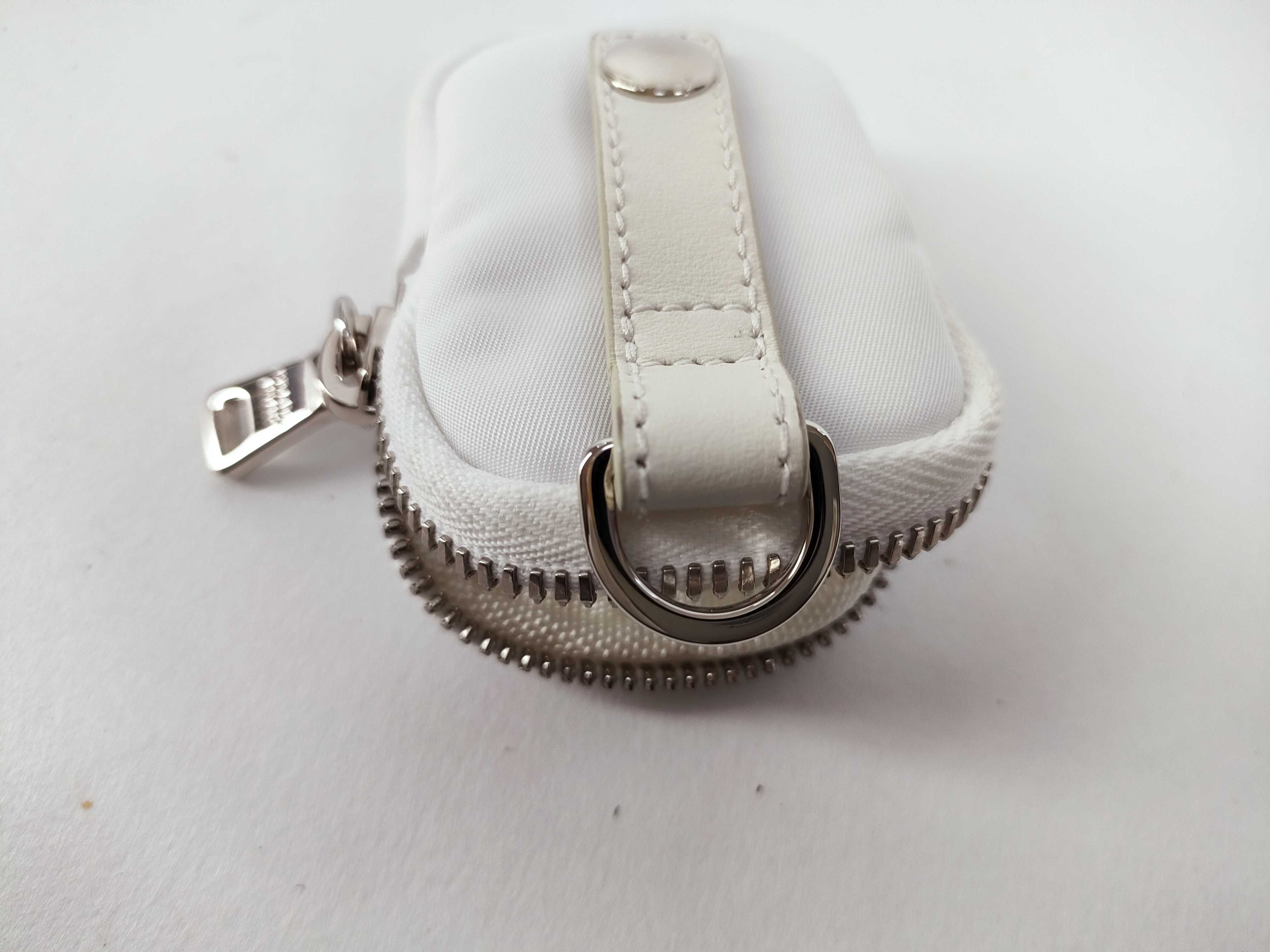 Nylon Prada Coin Case White Coin Case — view 13