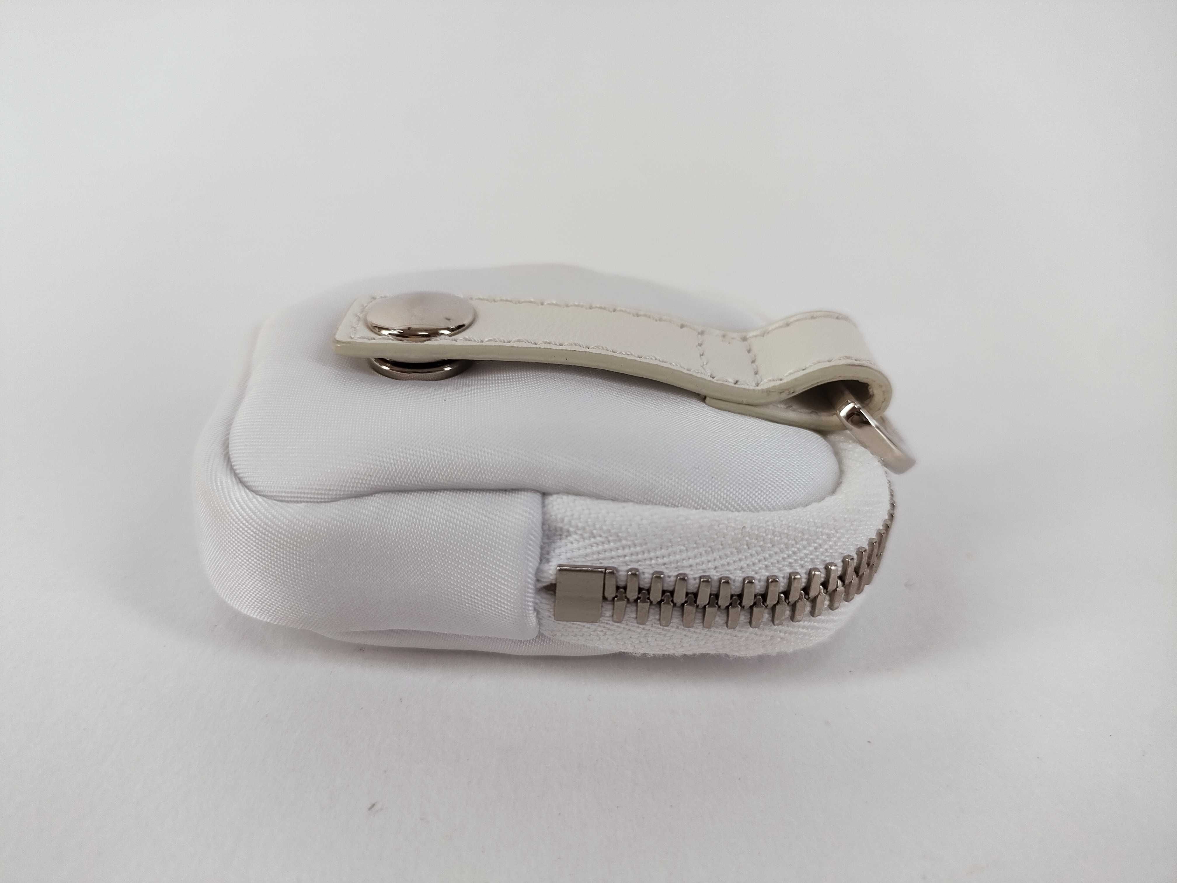 Nylon Prada Coin Case White Coin Case — view 5