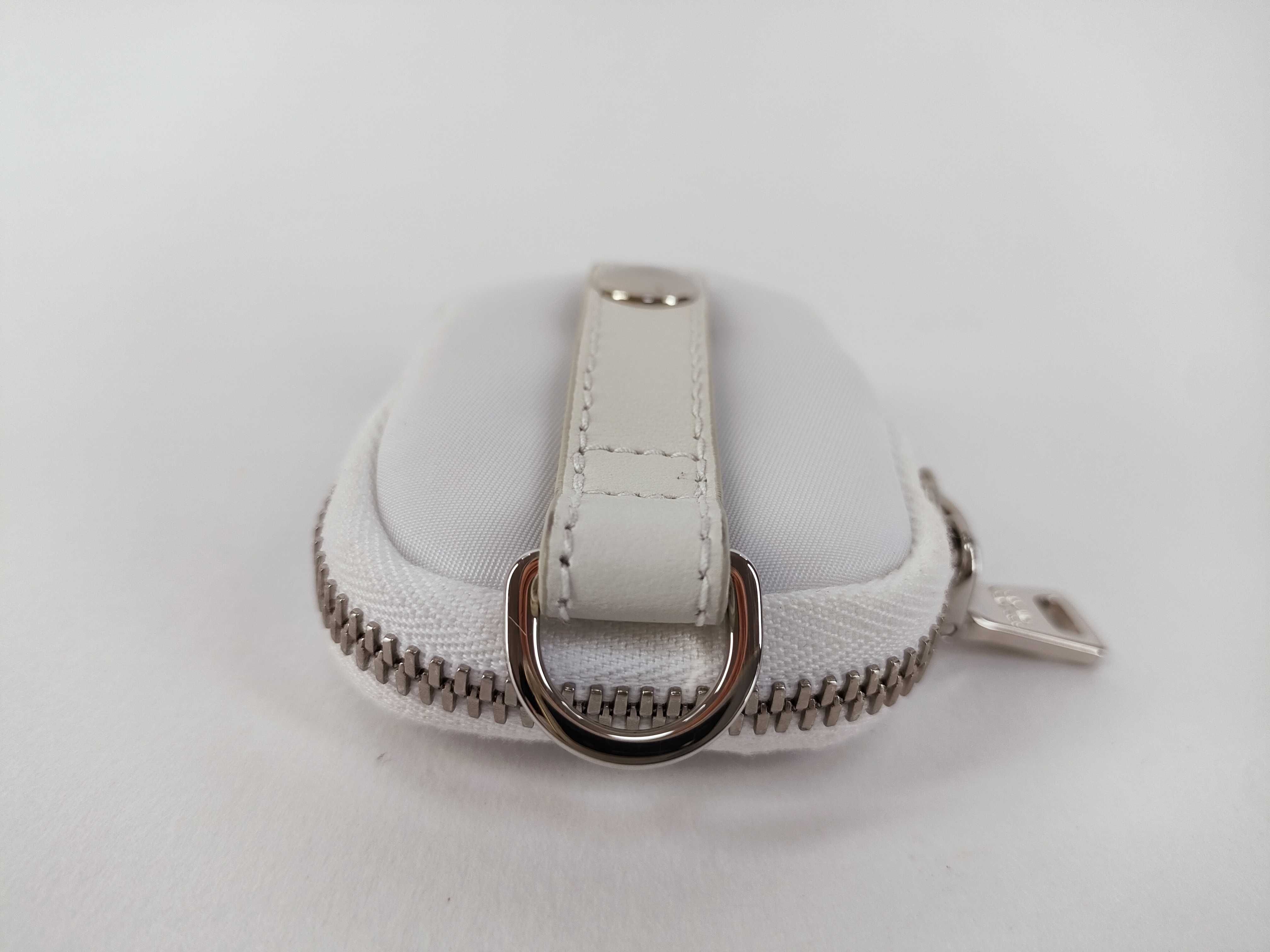 Nylon Prada Coin Case White Coin Case — view 6